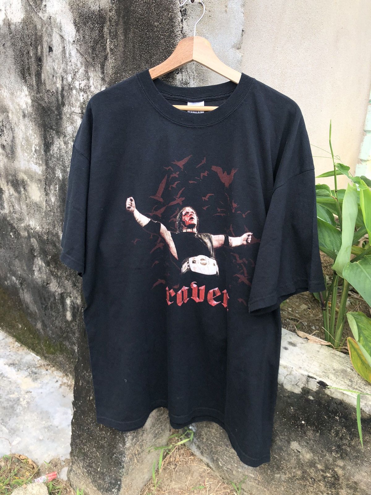 Vintage Rare!! Vintage 2005 Raven Wrestling Tshirt | Grailed