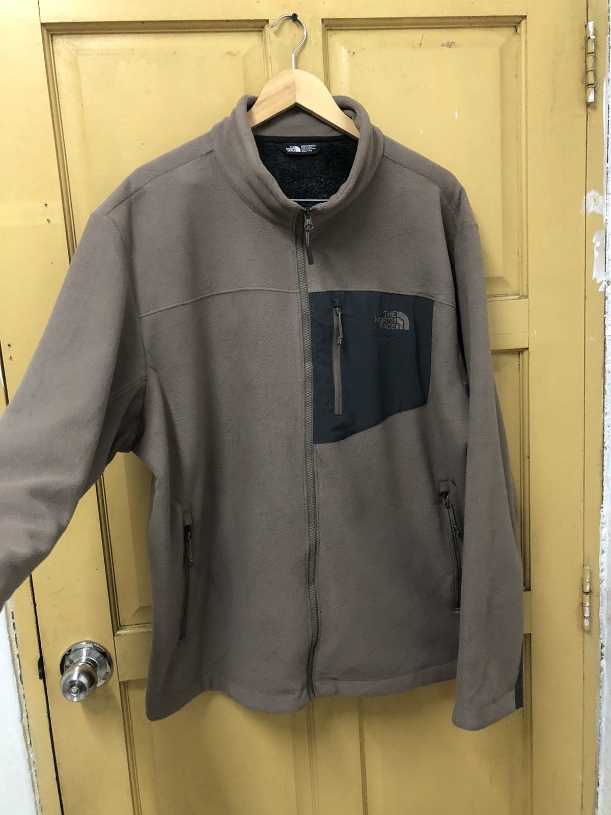 Sports Specialties The North Face Khaki Fleece Zipper Jackets Size US XXL / EU 58 / 5 - 16 Thumbnail