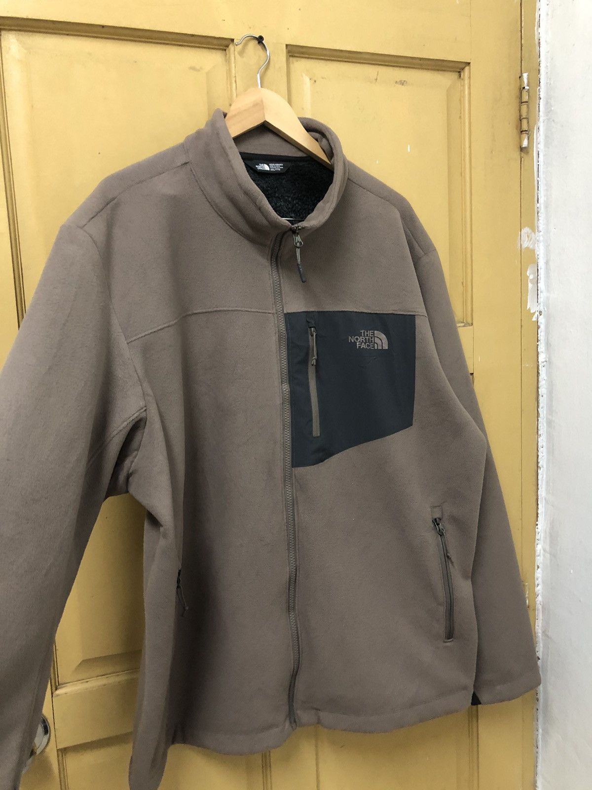 Sports Specialties The North Face Khaki Fleece Zipper Jackets Size US XXL / EU 58 / 5 - 14 Thumbnail