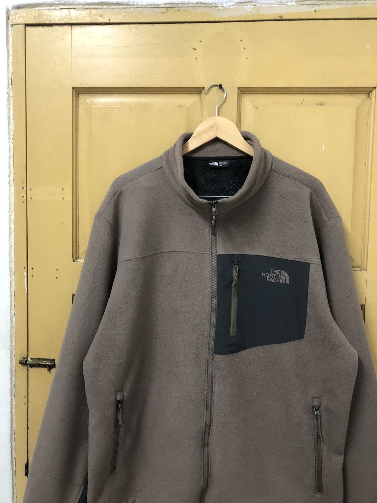 Sports Specialties The North Face Khaki Fleece Zipper Jackets Size US XXL / EU 58 / 5 - 4 Thumbnail