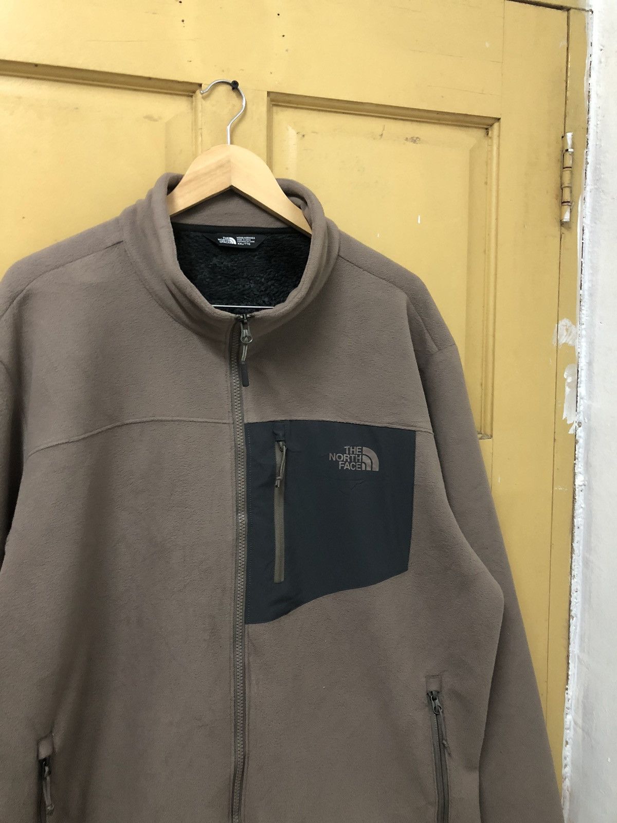 Sports Specialties The North Face Khaki Fleece Zipper Jackets Size US XXL / EU 58 / 5 - 5 Thumbnail