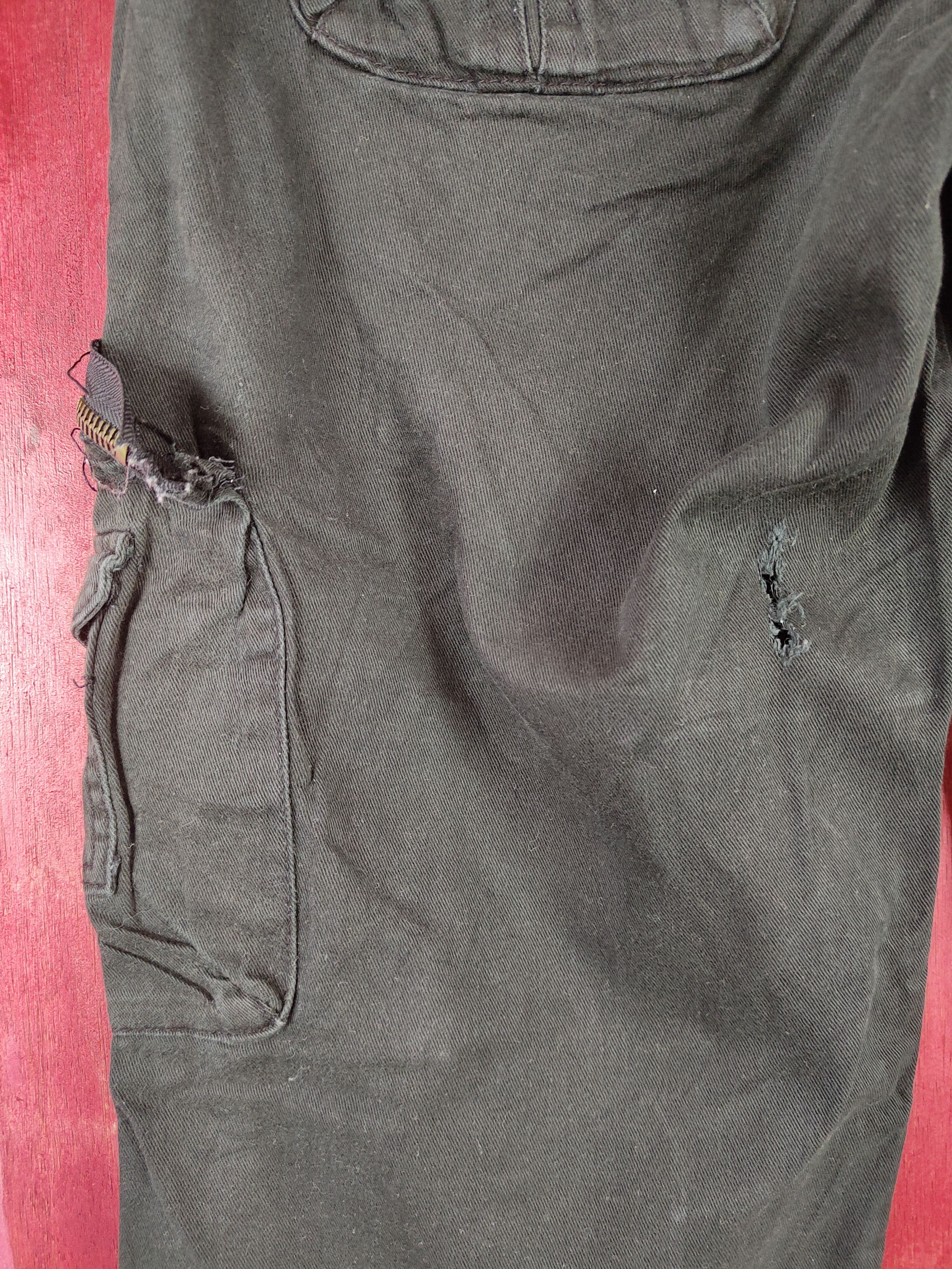 Faded Glory × Japanese Brand Japanese Brand Black multi pocket tactical pant #4667 Size US 27 - 9 Thumbnail