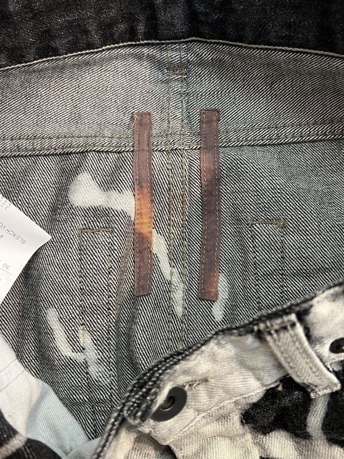Rick Owens Drkshdw Rick Owens DRKSHDW FW16 MASTODON Bleach