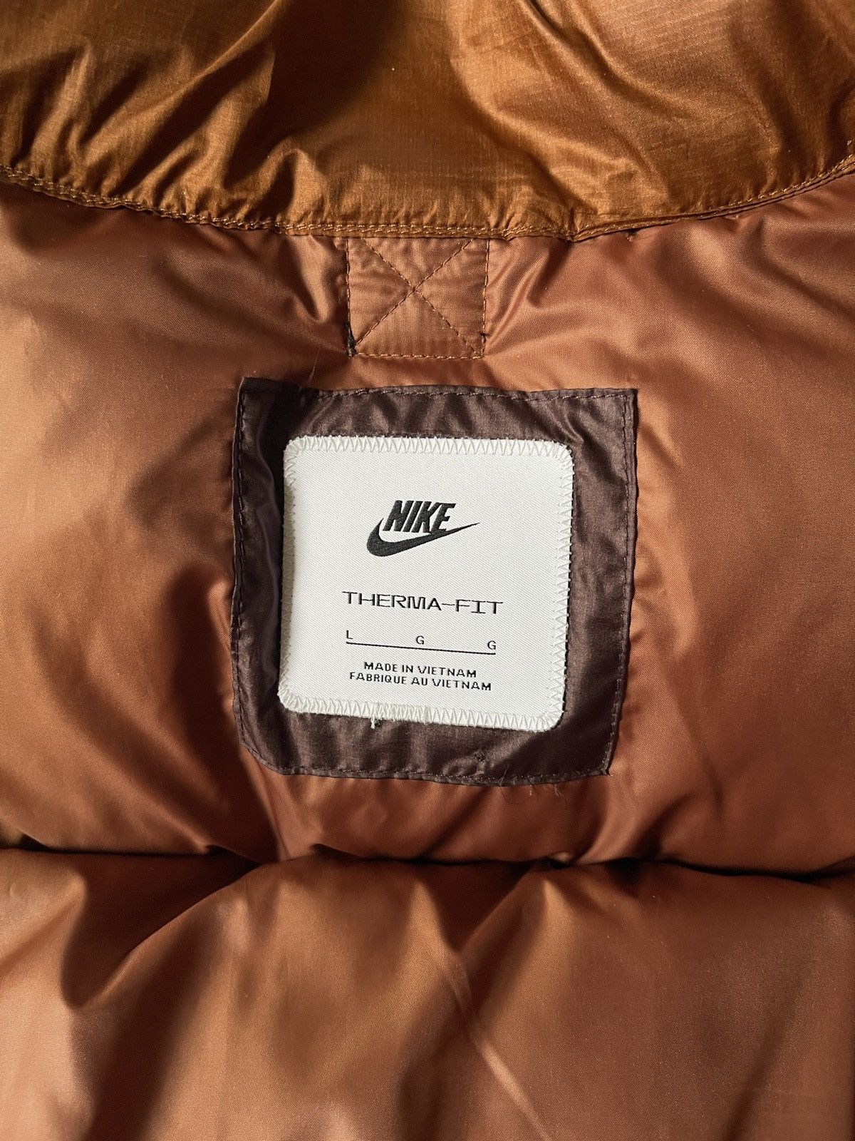 Nike NIKE THERMA-FIT REPEL FULL-ZIP PUFFER JACKET Size US L / EU 52-54 / 3 - 3 Thumbnail