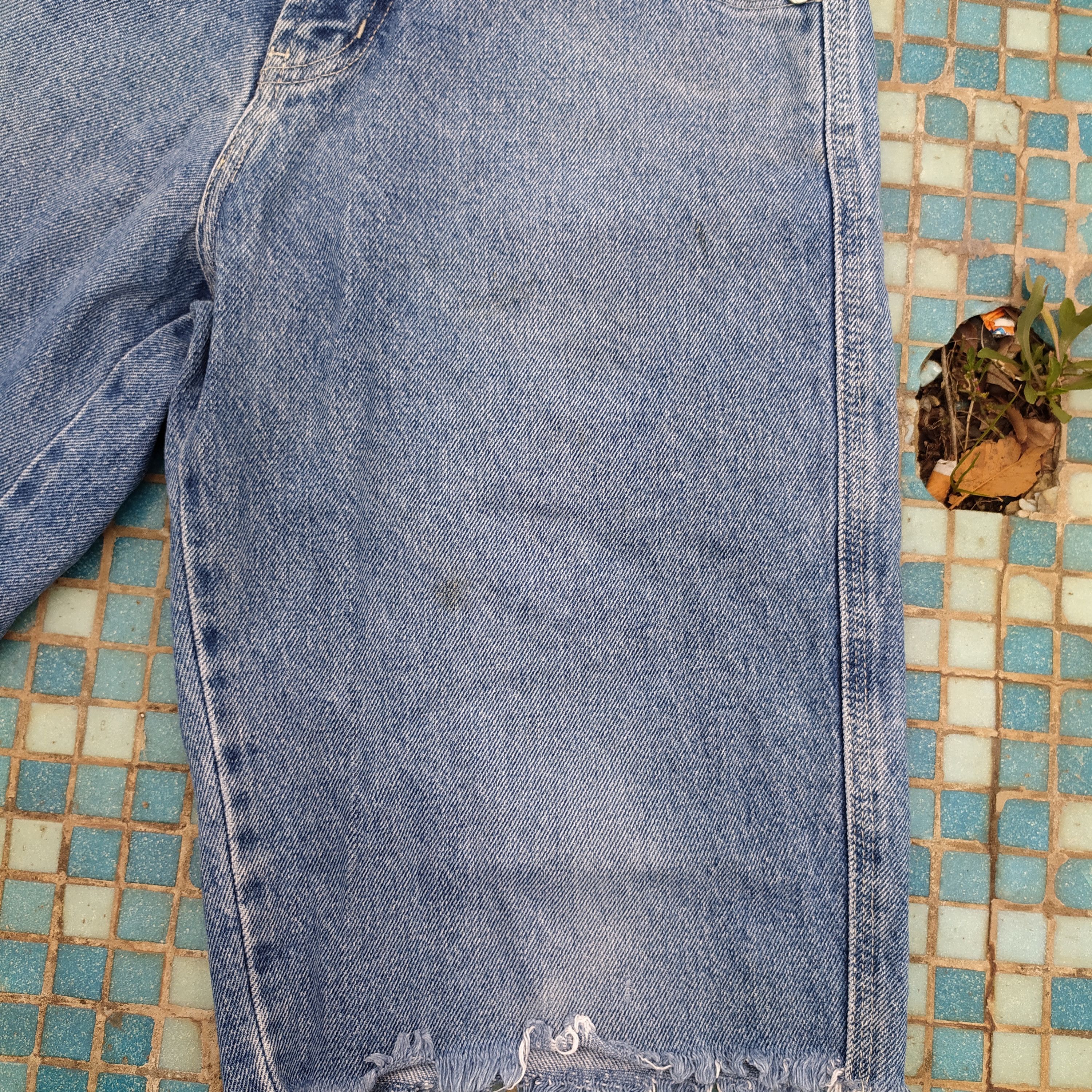 Vintage Rare Vintage 2Pac cropped denim jeans Rap shorts Size US 26 / EU 42 - 11 Thumbnail