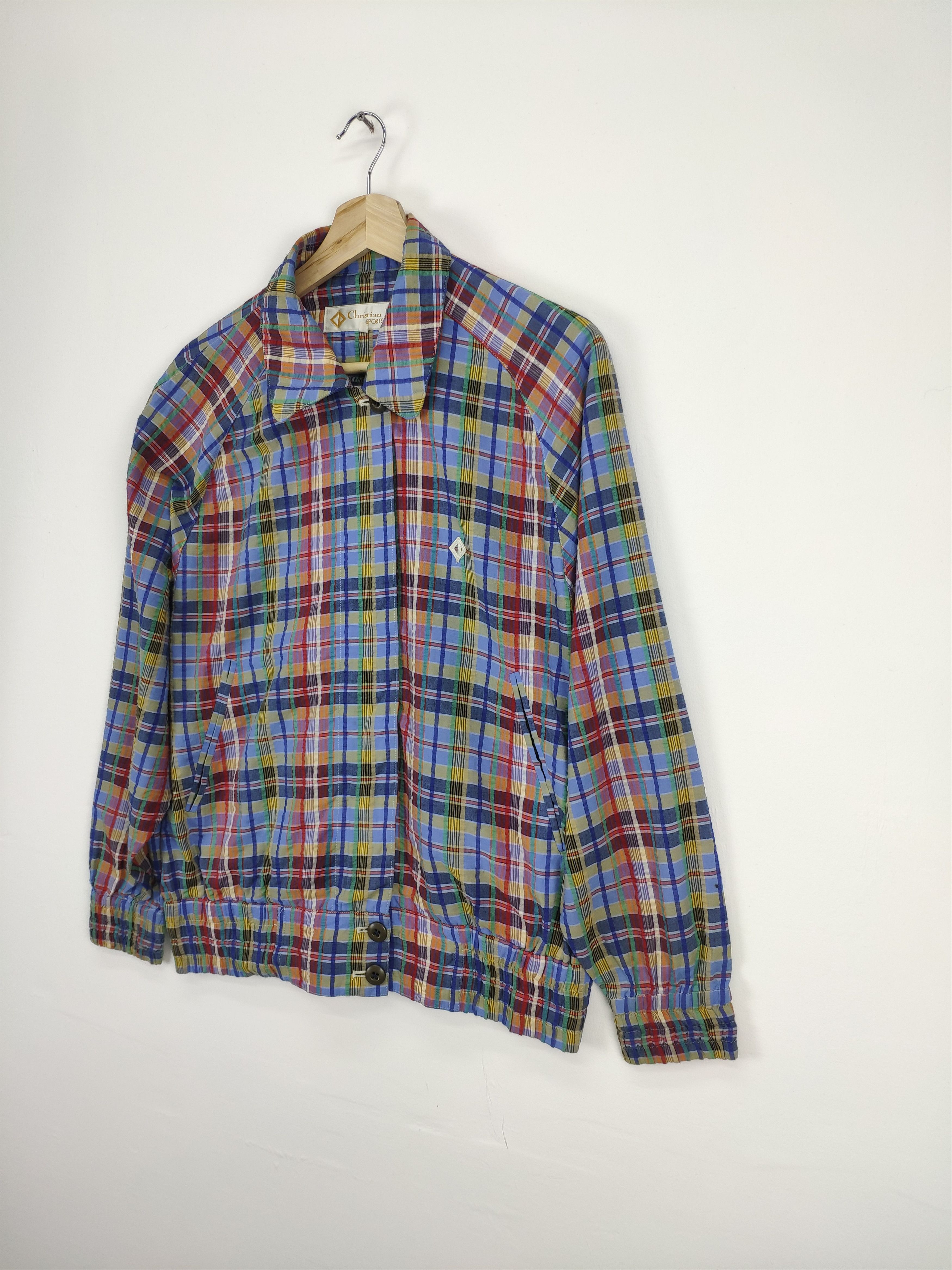 Christian Dior Monsieur × Vintage Steal 💥 Authentic Christian Dior Plaid Flannel Jacket Size US M / EU 48-50 / 2 - 2 Thumbnail