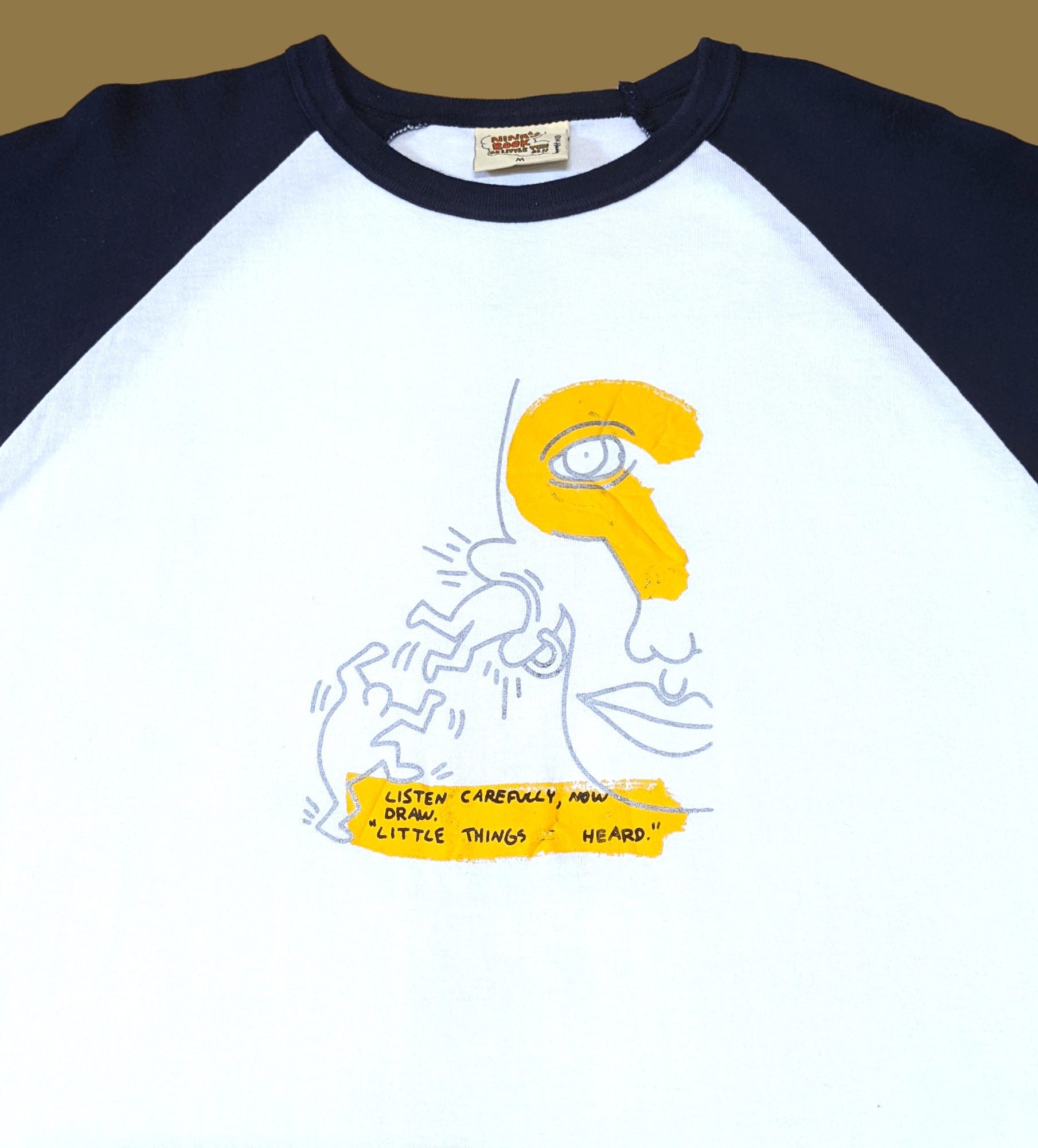 Keith Haring × Vintage Vintage Keith Haring Face Pop Art T shirt Size US M / EU 48-50 / 2 - 1 Thumbnail