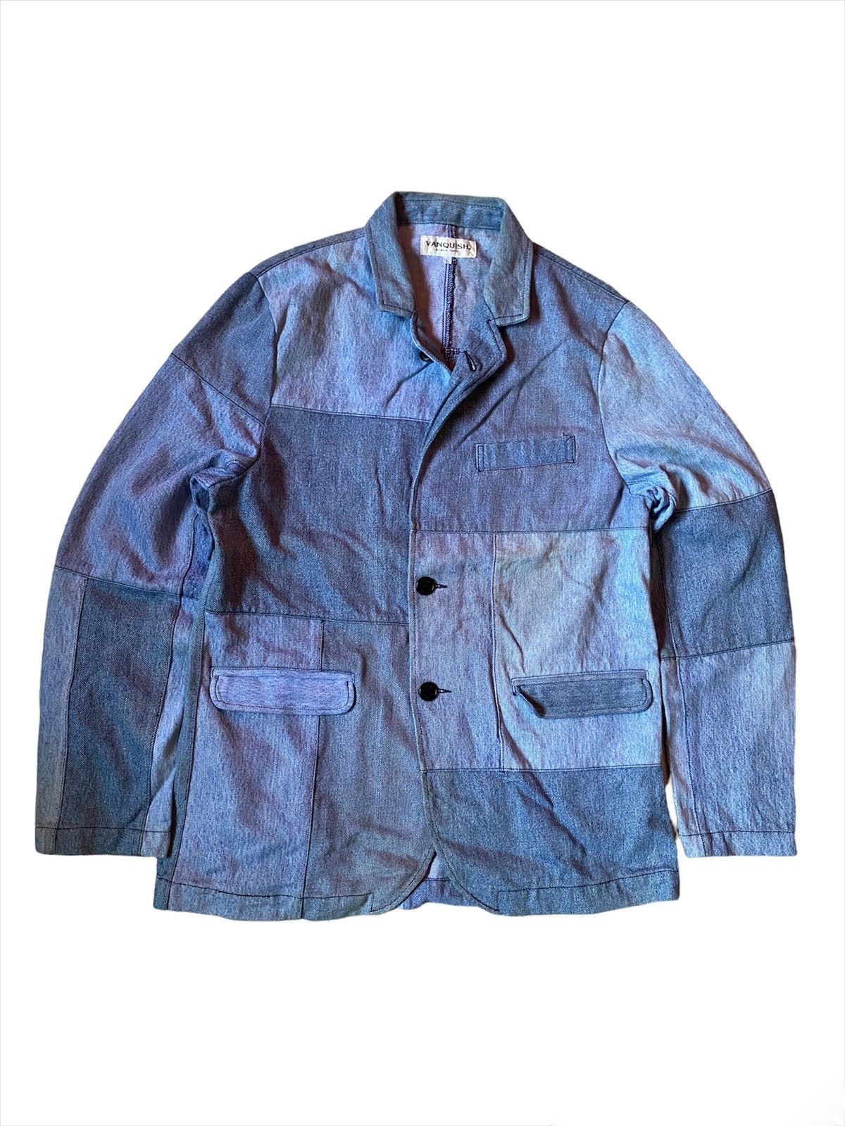 【tokio】 vintage shirt patchwork jacket tokio】 vintage shirt patchwork jacket