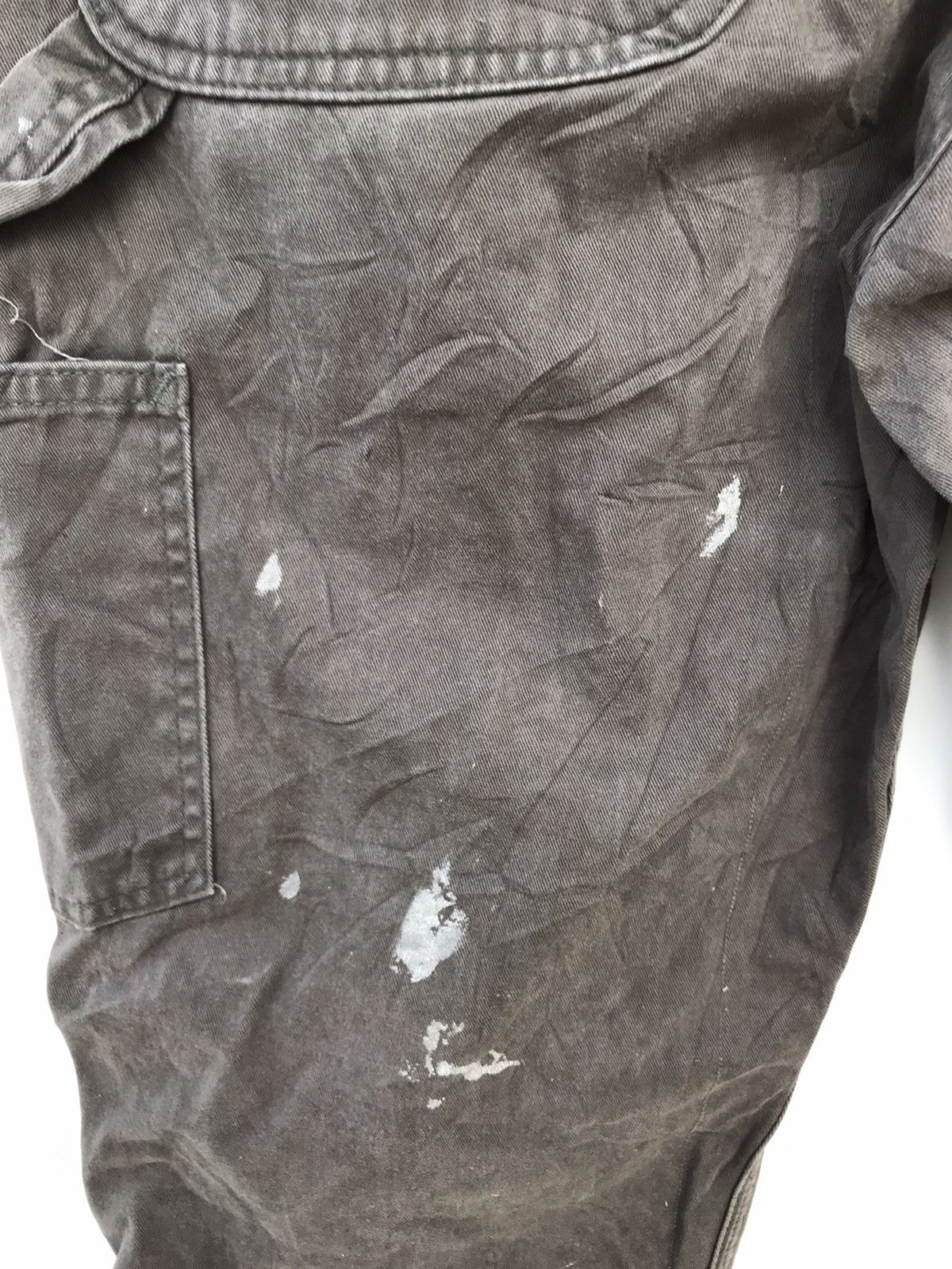 Carhartt Vintage Carhartt Work Pants Distressed Logo Patch at Back Size US 36 / EU 52 - 8 Thumbnail