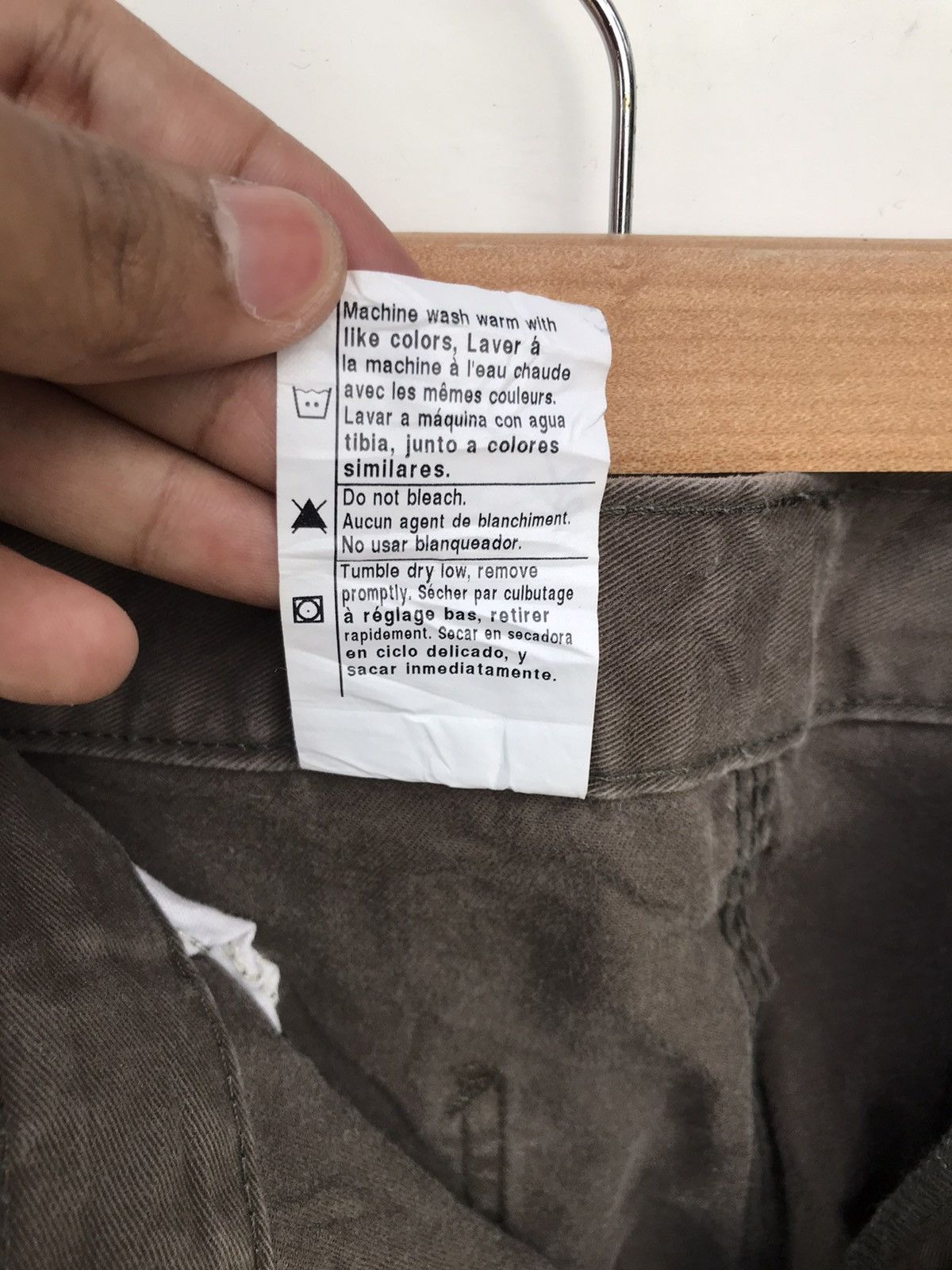 Carhartt Vintage Carhartt Work Pants Distressed Logo Patch at Back Size US 36 / EU 52 - 4 Thumbnail