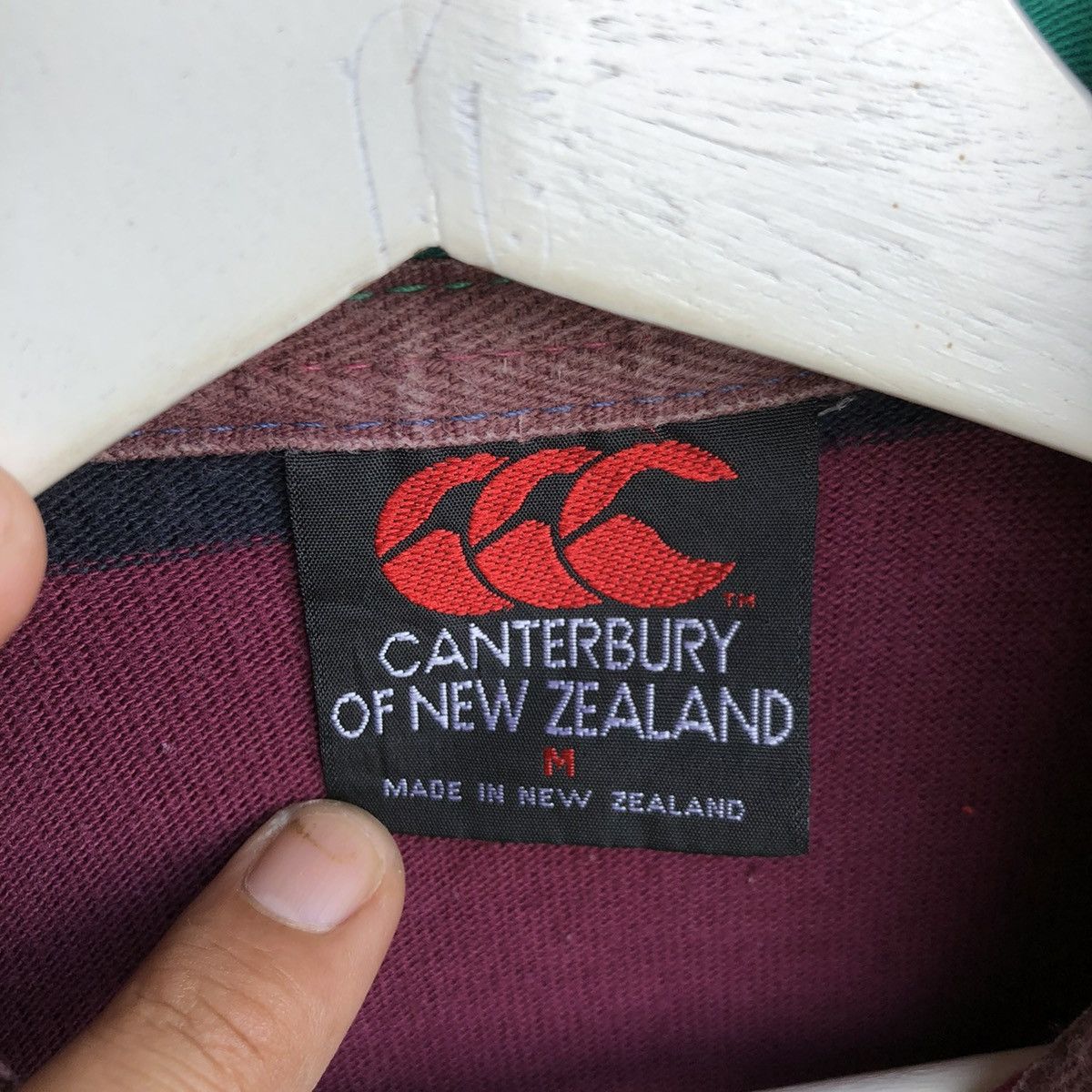 Canterbury of New Zealand Vintage Canterbury Of New Zealand Rugby Polo Shirt Size US L / EU 52-54 / 3 - 5 Thumbnail