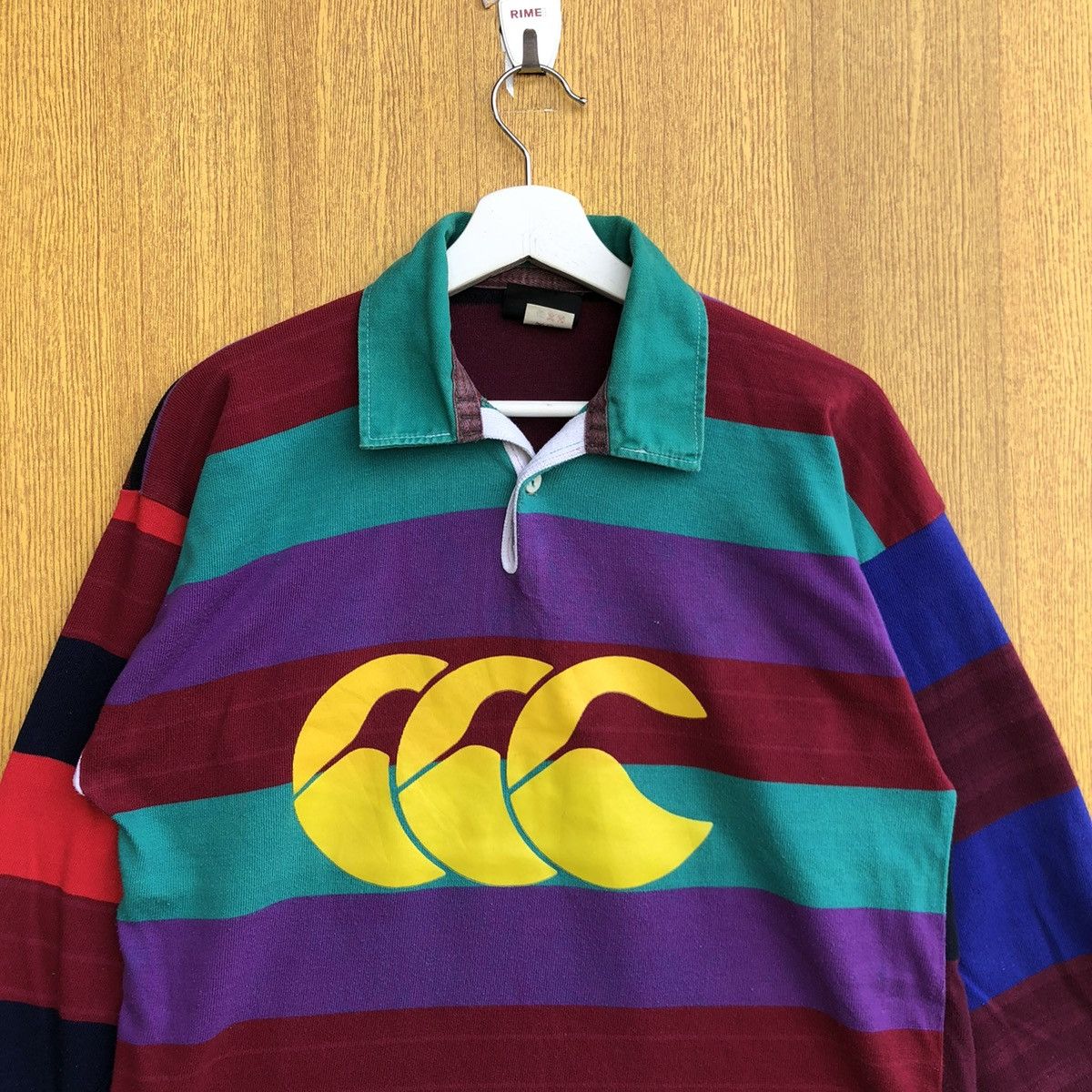 Canterbury of New Zealand Vintage Canterbury Of New Zealand Rugby Polo Shirt Size US L / EU 52-54 / 3 - 4 Thumbnail