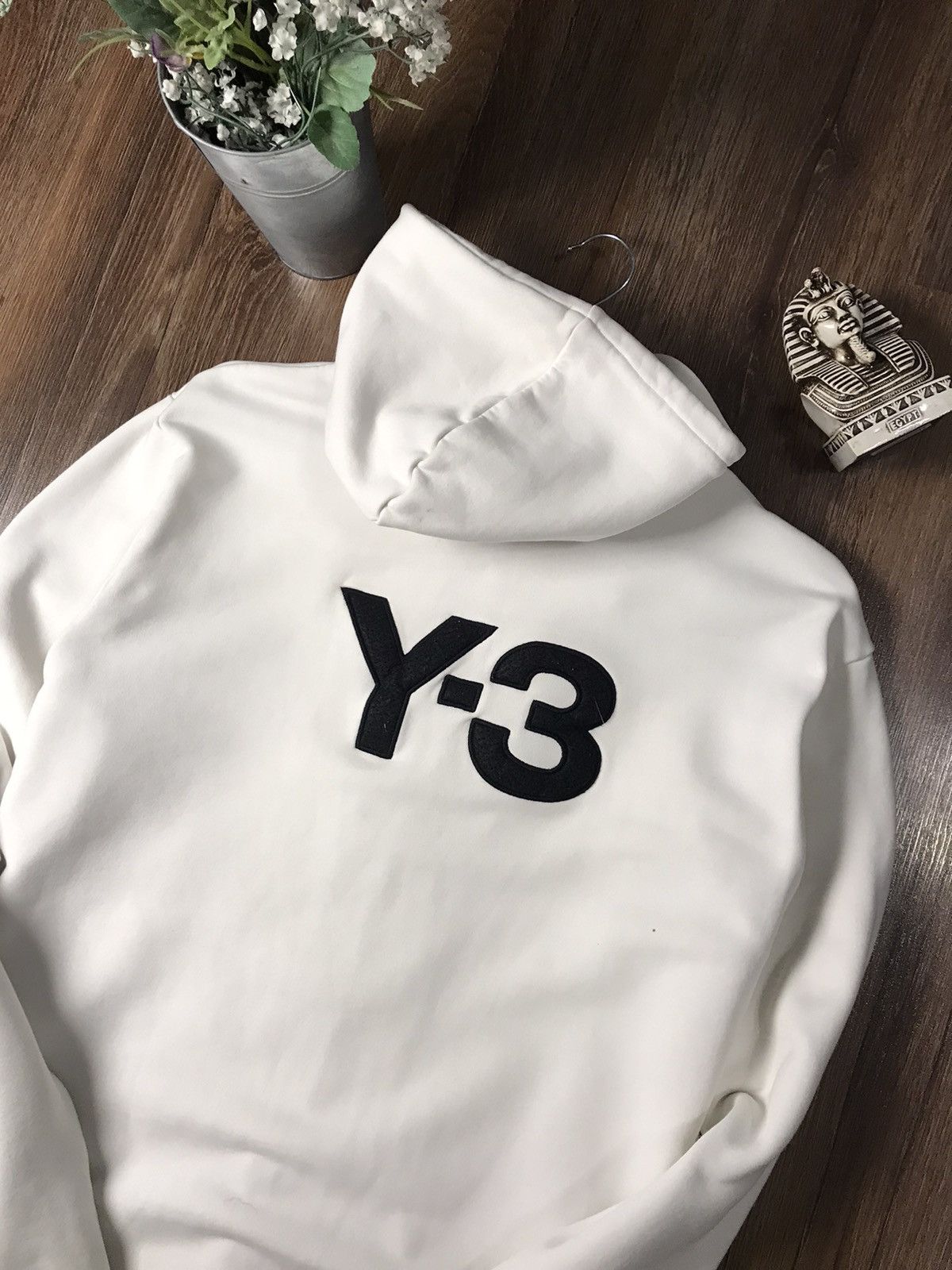 Y-3 Vintage Y-3 Adidas white zip hoodie Size US XL / EU 56 / 4 - 2 Preview