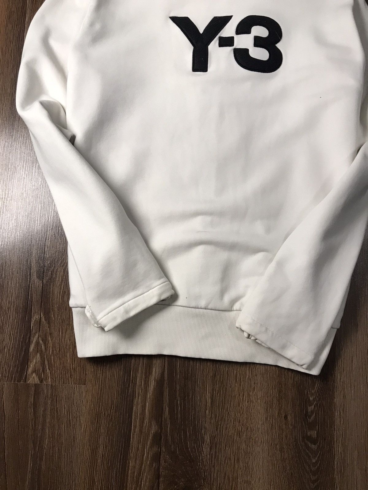 Y-3 Vintage Y-3 Adidas white zip hoodie Size US XL / EU 56 / 4 - 3 Thumbnail