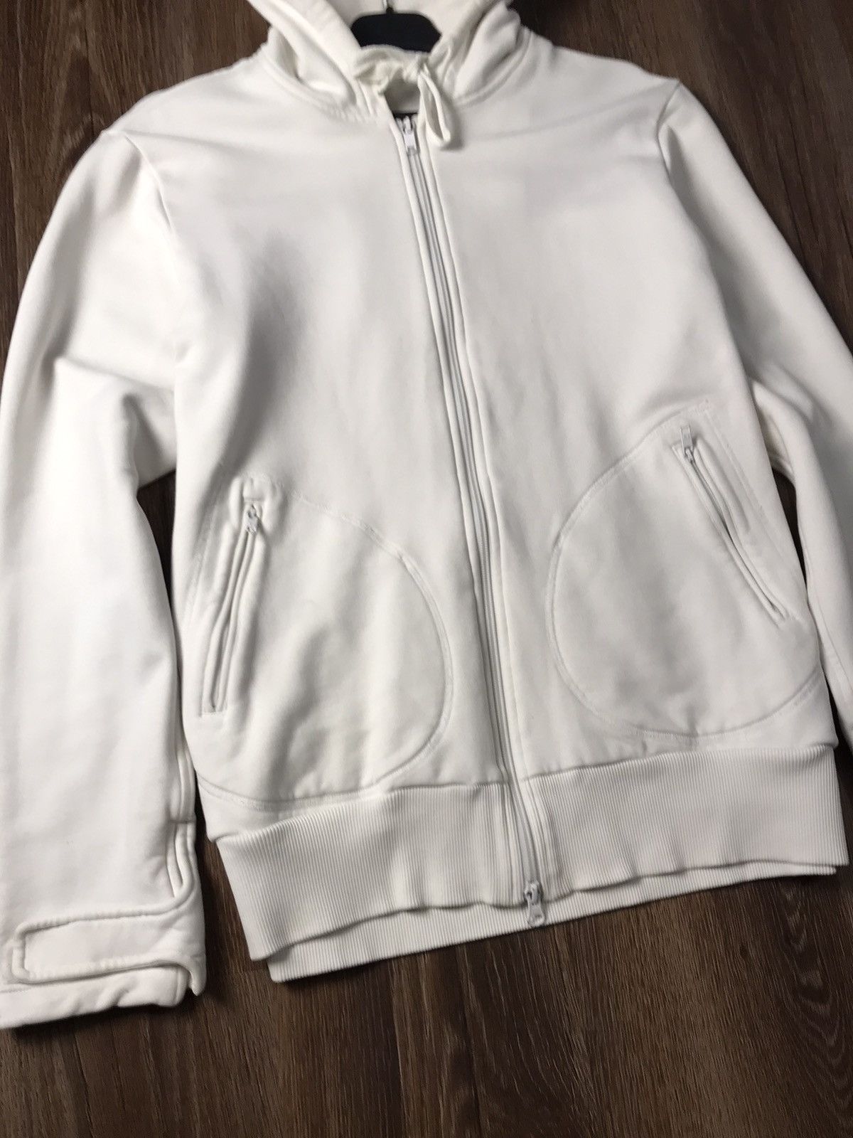Y-3 Vintage Y-3 Adidas white zip hoodie Size US XL / EU 56 / 4 - 11 Thumbnail