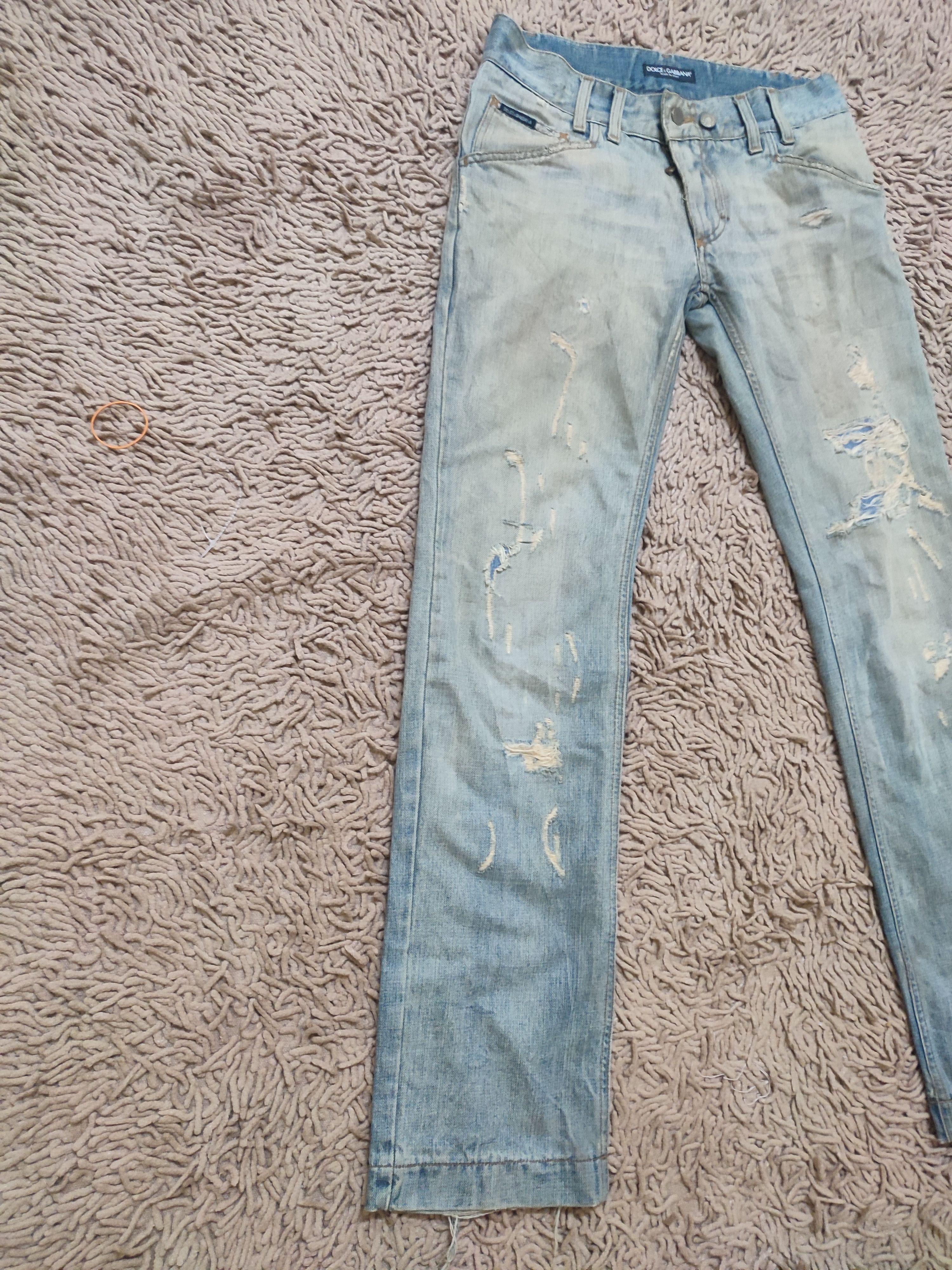 Dolce & Gabbana Distressed dolce gabbana double zipper jeans Size US 32 / EU 48 - 6 Thumbnail