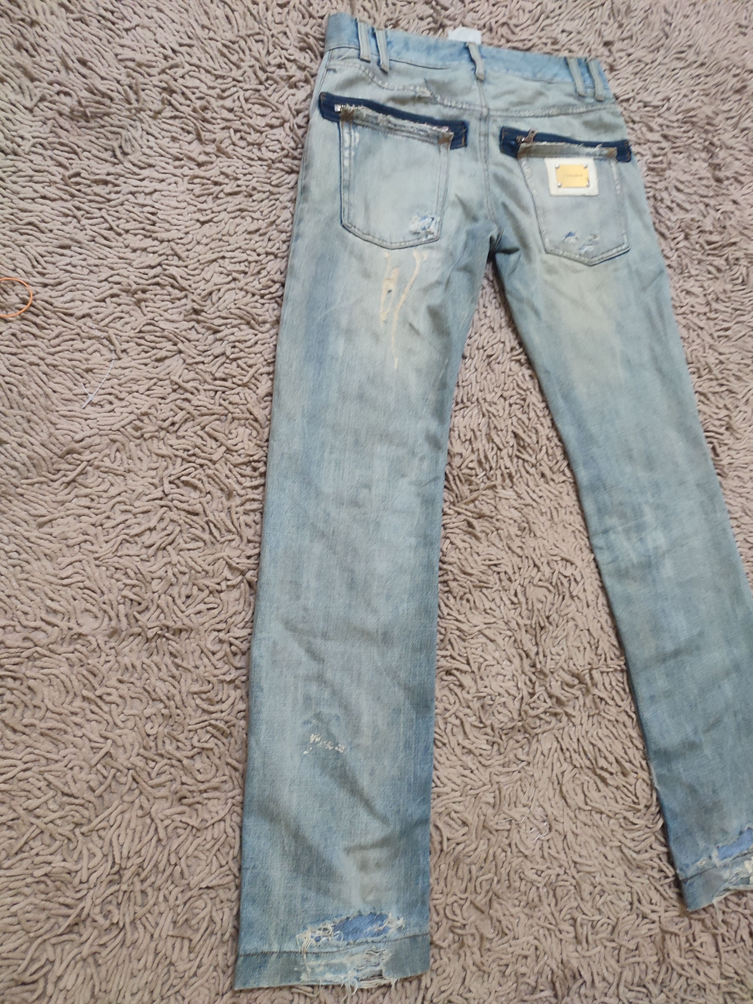 Dolce & Gabbana Distressed dolce gabbana double zipper jeans Size US 32 / EU 48 - 11 Thumbnail