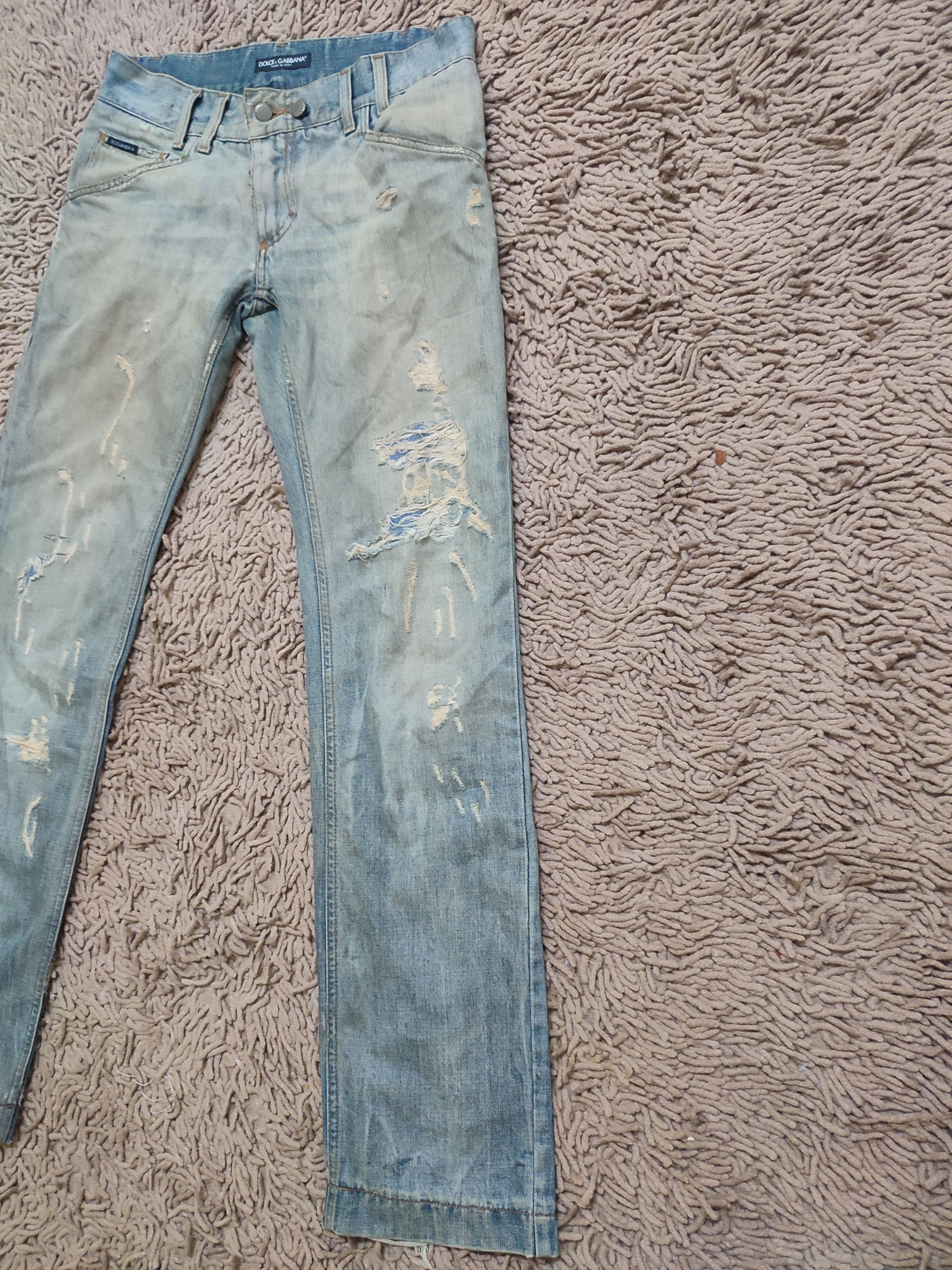 Dolce & Gabbana Distressed dolce gabbana double zipper jeans Size US 32 / EU 48 - 5 Thumbnail