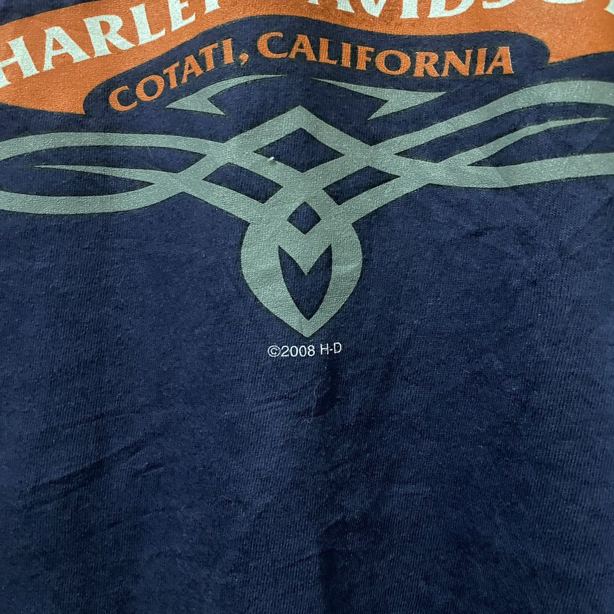 Harley Davidson Vintage x Harley Davidson Tshirt©️2008HD With Side Pocket Size US XL / EU 56 / 4 - 4 Thumbnail