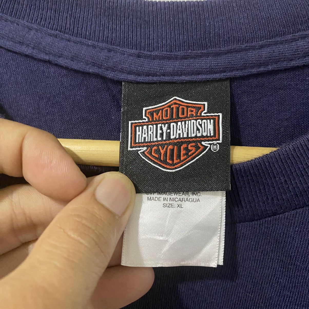 Harley Davidson Vintage x Harley Davidson Tshirt©️2008HD With Side Pocket Size US XL / EU 56 / 4 - 8 Thumbnail