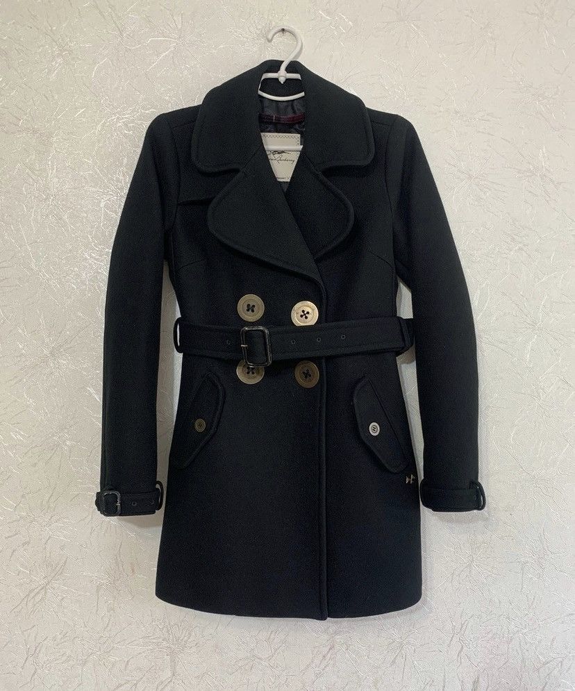 Thomas Burberry by Burberry Women Wool Coat Jacket