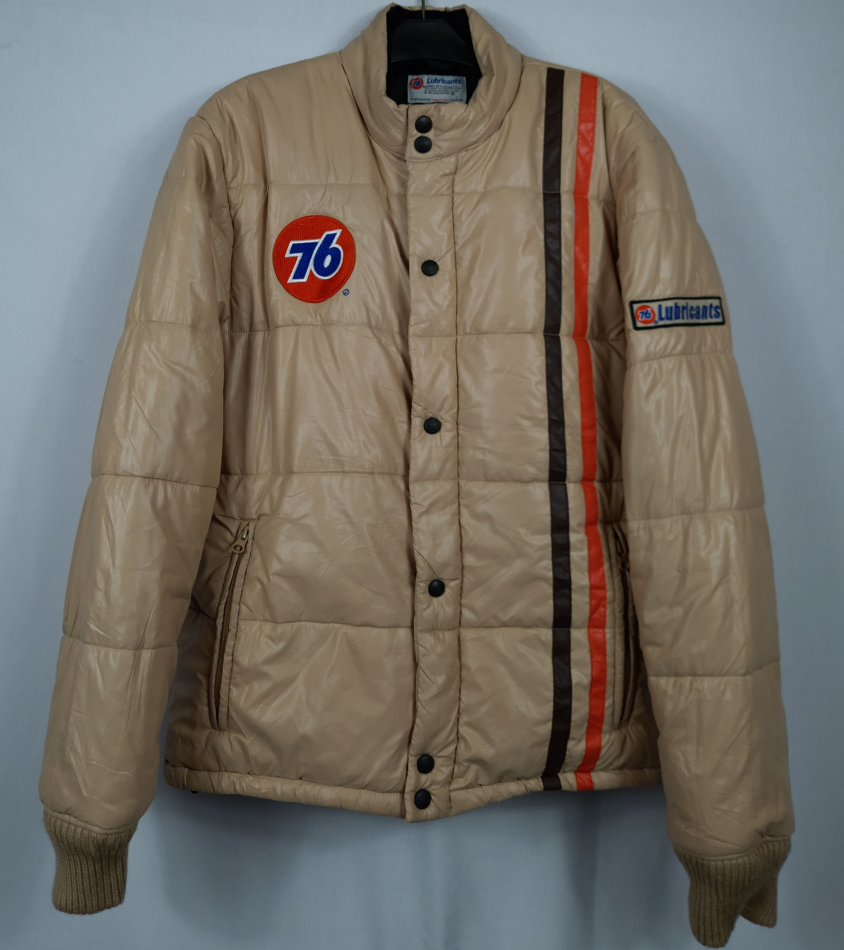 YELLOW CORN Vintage Yellow Corn x 76 Lubricants Racing Pupper Jacket Size US M / EU 48-50 / 2 - 1 Thumbnail