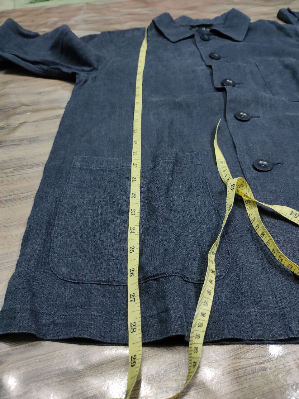 Alfred Dunhill × Vintage Dunhill Cotton Linen Overshirt Size US M / EU 48-50 / 2 - 8 Thumbnail