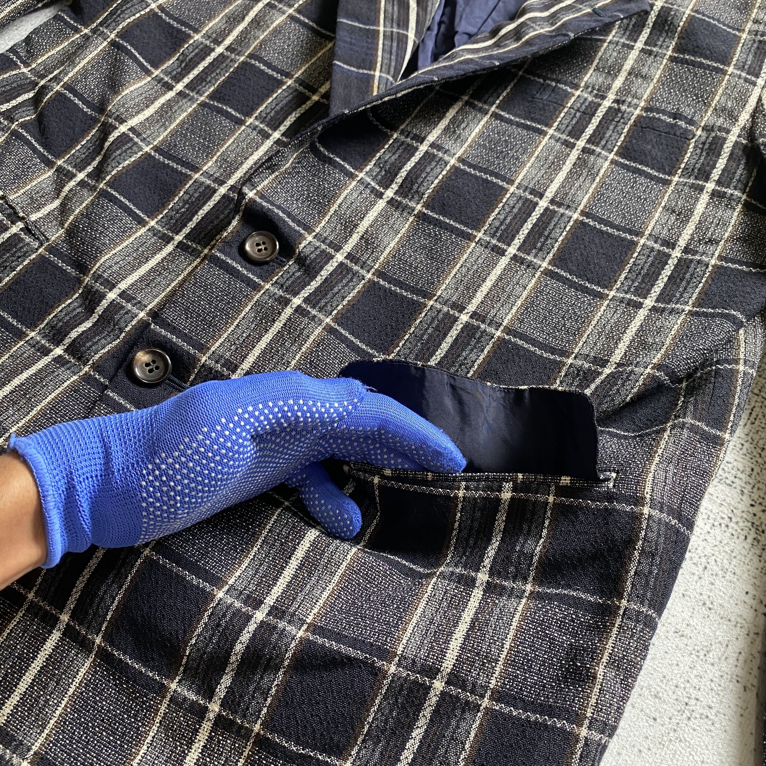 Comme des Garcons Homme RARE🔥AD1988 Comme des Garcons Homme Checked Wool Coat Size US S / EU 44-46 / 1 - 5 Thumbnail