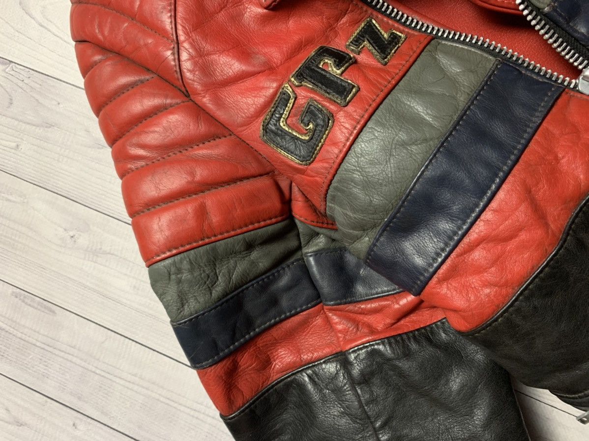 Vintage Vintage Kawasaki racing leather jacket Moto size S Size US S / EU 44-46 / 1 - 13 Thumbnail