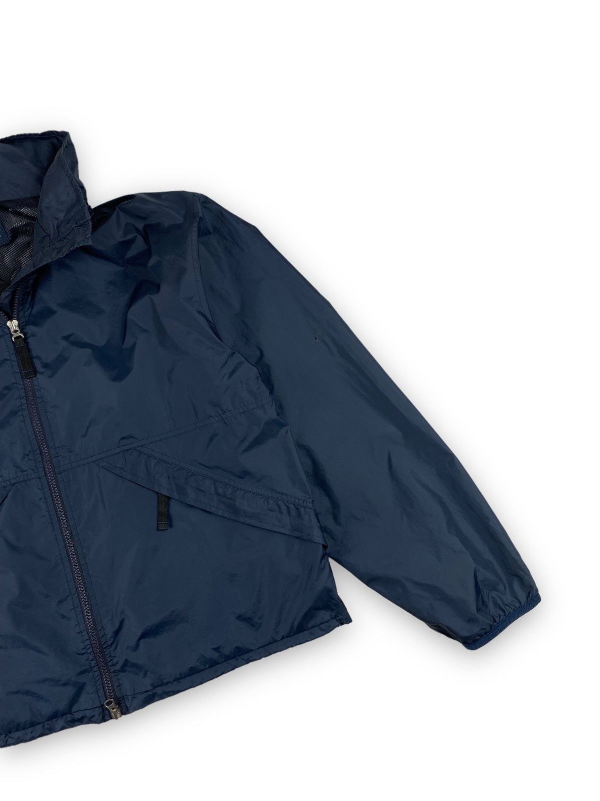 Emporio Armani × Giorgio Armani × Vintage Vintage Armani Jeans Nylon Y2K Jacket Bomber Size US L / EU 52-54 / 3 - 6 Thumbnail