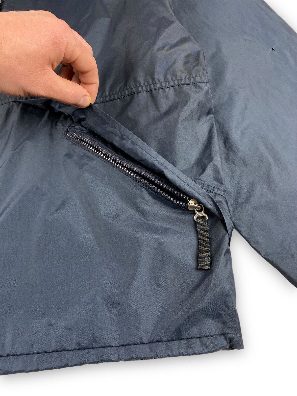 Emporio Armani × Giorgio Armani × Vintage Vintage Armani Jeans Nylon Y2K Jacket Bomber Size US L / EU 52-54 / 3 - 8 Thumbnail