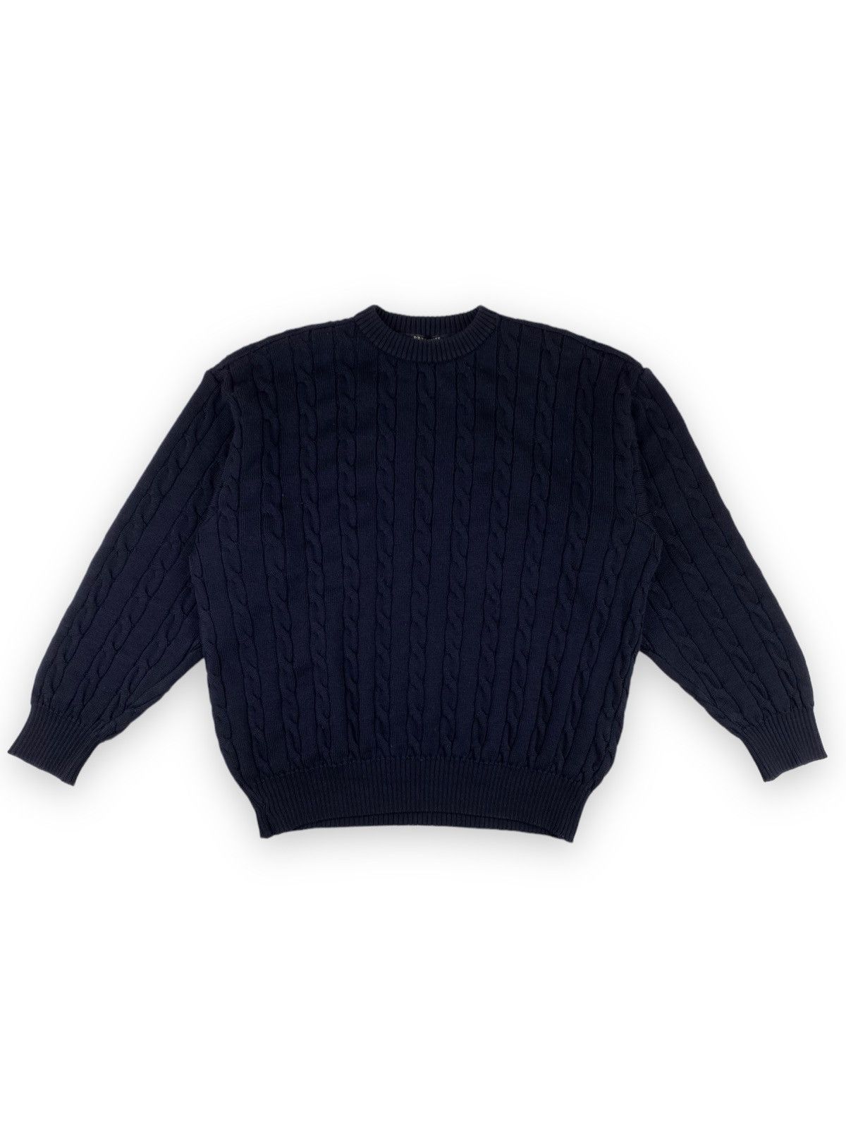 Paul & Shark × Vintage Mens Vintage Paul Shark Wool Cable Knitted Sweater Size L Size US L / EU 52-54 / 3 - 1 Thumbnail