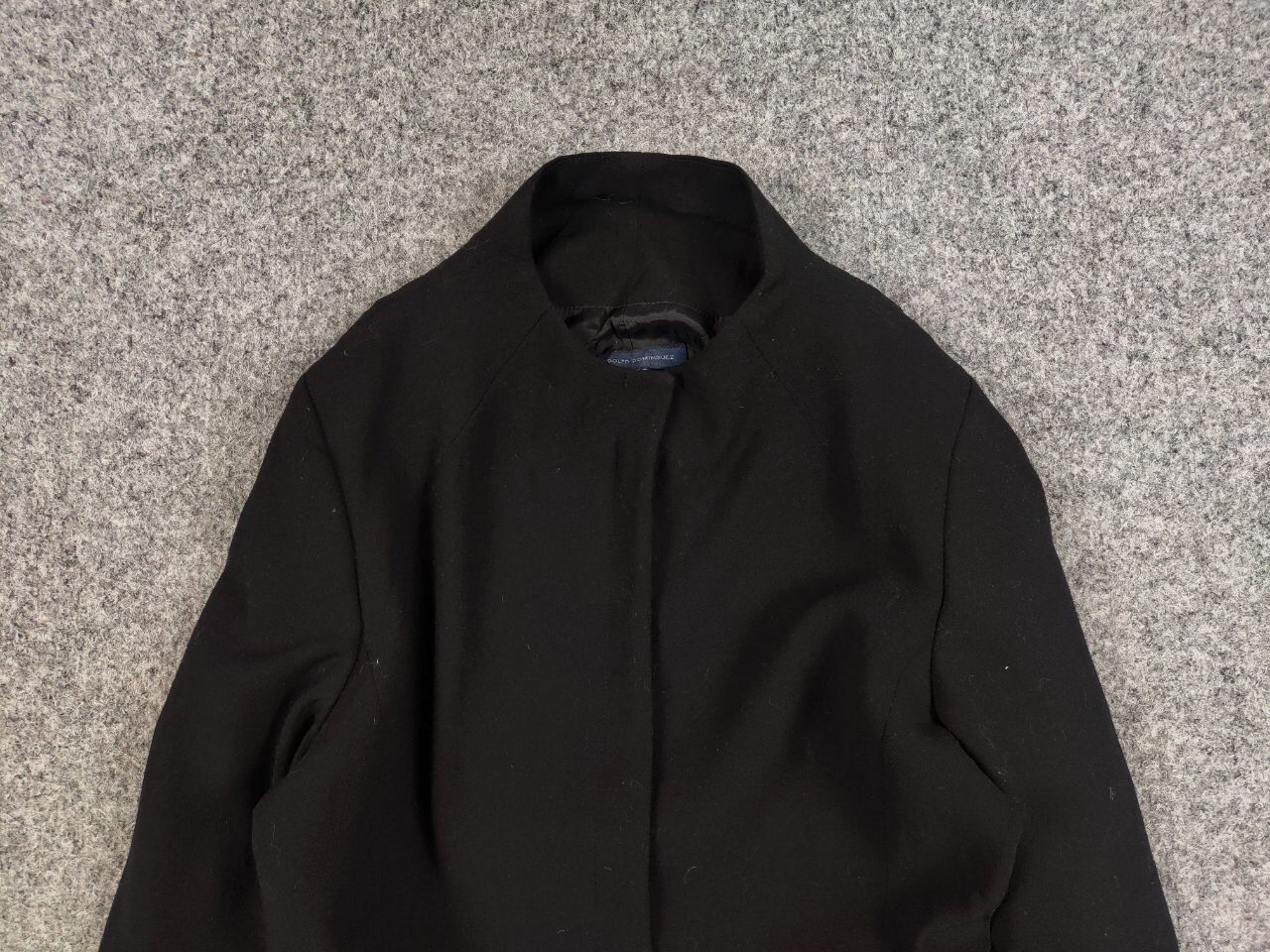 Adolfo Dominguez Vintage Adolfo Dominguez Classic Black zip-up Jacket Size XS / US 0-2 / IT 36-38 - 8 Thumbnail