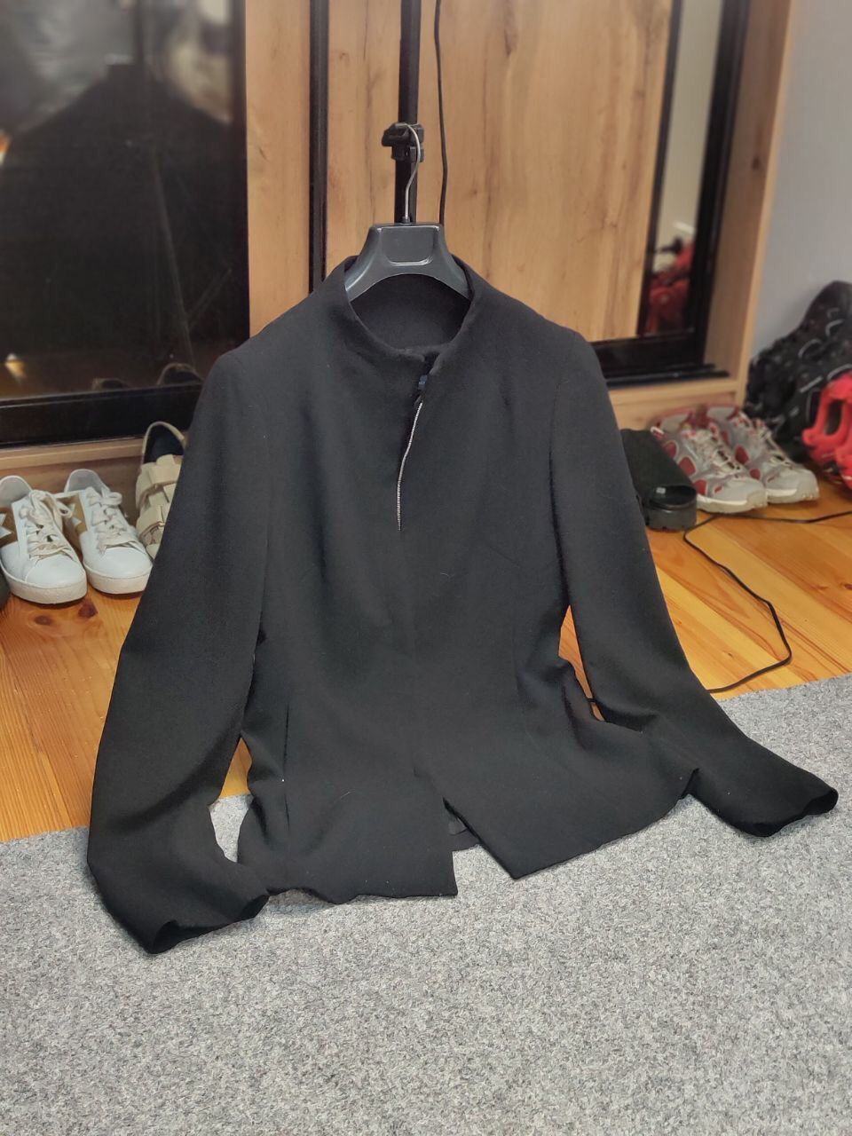 Adolfo Dominguez Vintage Adolfo Dominguez Classic Black zip-up Jacket Size XS / US 0-2 / IT 36-38 - 21 Thumbnail