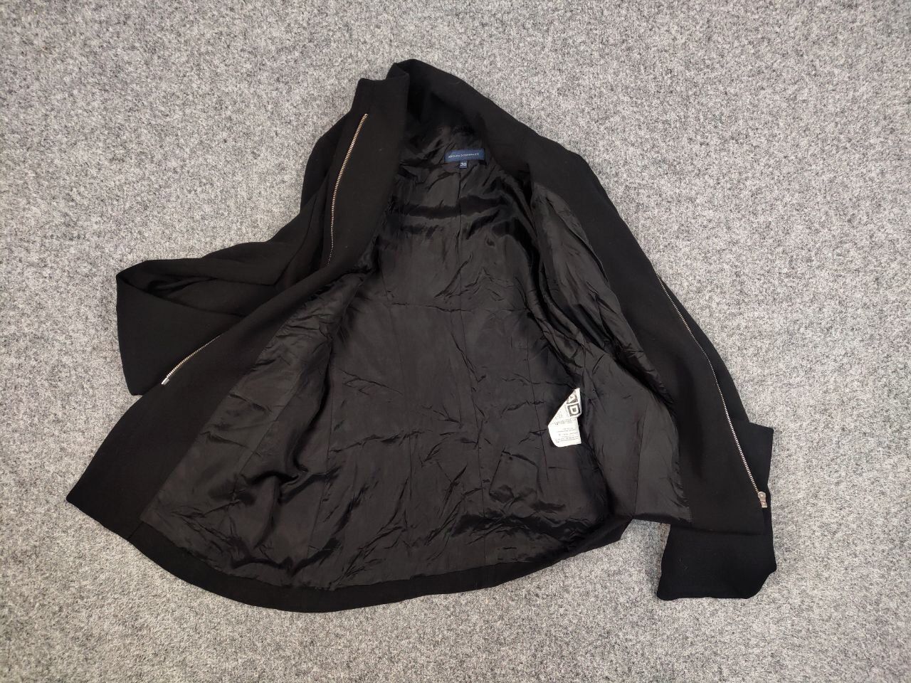 Adolfo Dominguez Vintage Adolfo Dominguez Classic Black zip-up Jacket Size XS / US 0-2 / IT 36-38 - 16 Thumbnail