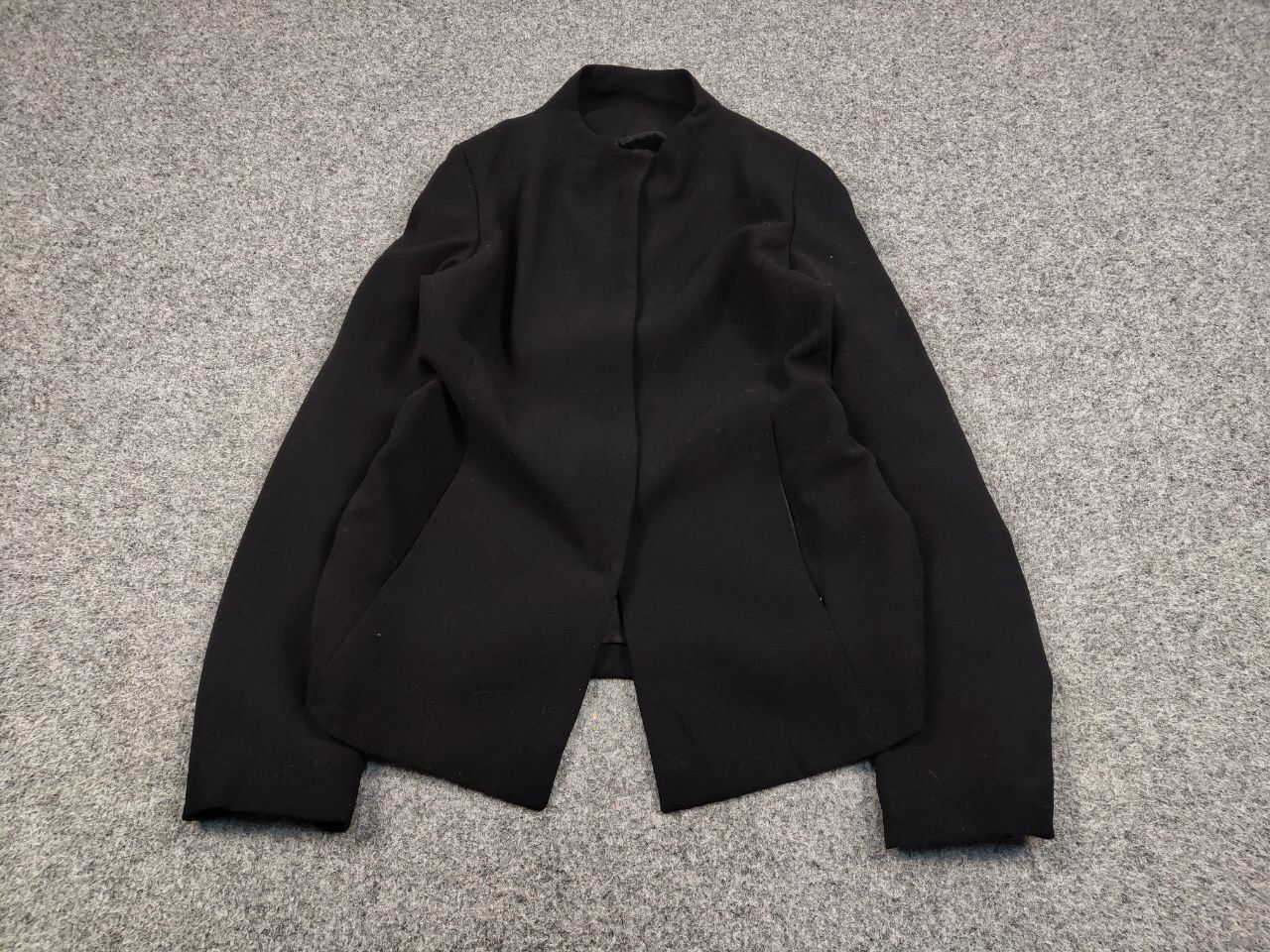 Adolfo Dominguez Vintage Adolfo Dominguez Classic Black zip-up Jacket Size XS / US 0-2 / IT 36-38 - 2 Thumbnail