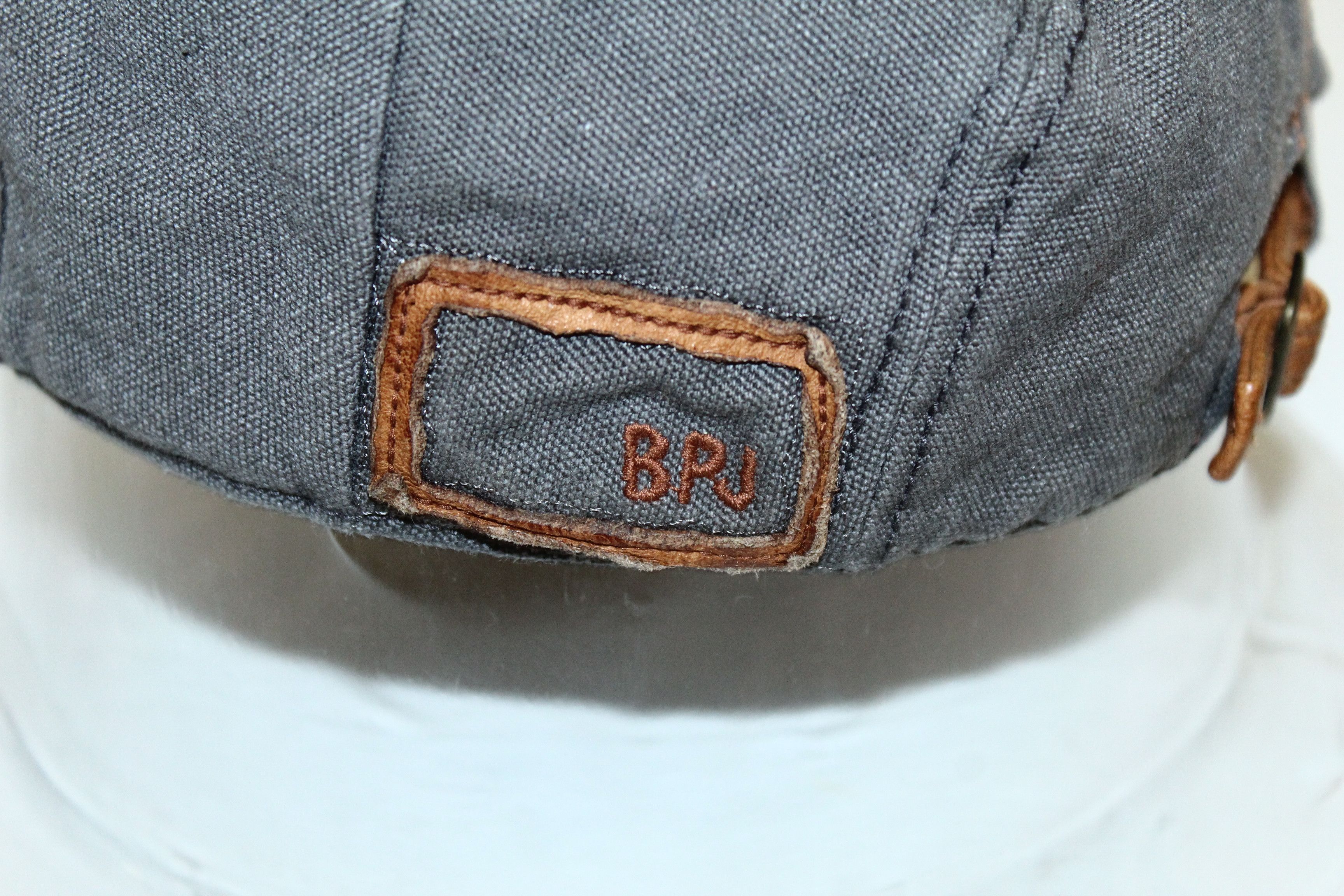 BEANPOLE Bean Pole Jeans Signatured Lined Faded Denim Casual Flat Cap Size ONE SIZE - 4 Thumbnail