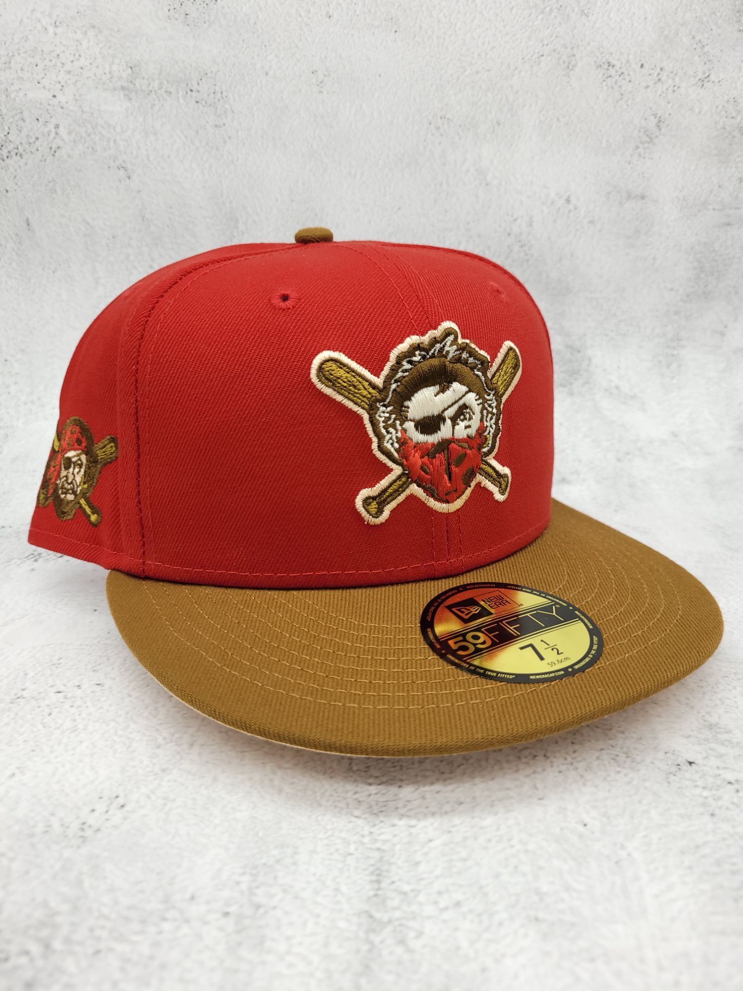 7 1/8 ECapCity Covid Pirates Fitted Hat buy NOT Hat Club MyFitteds