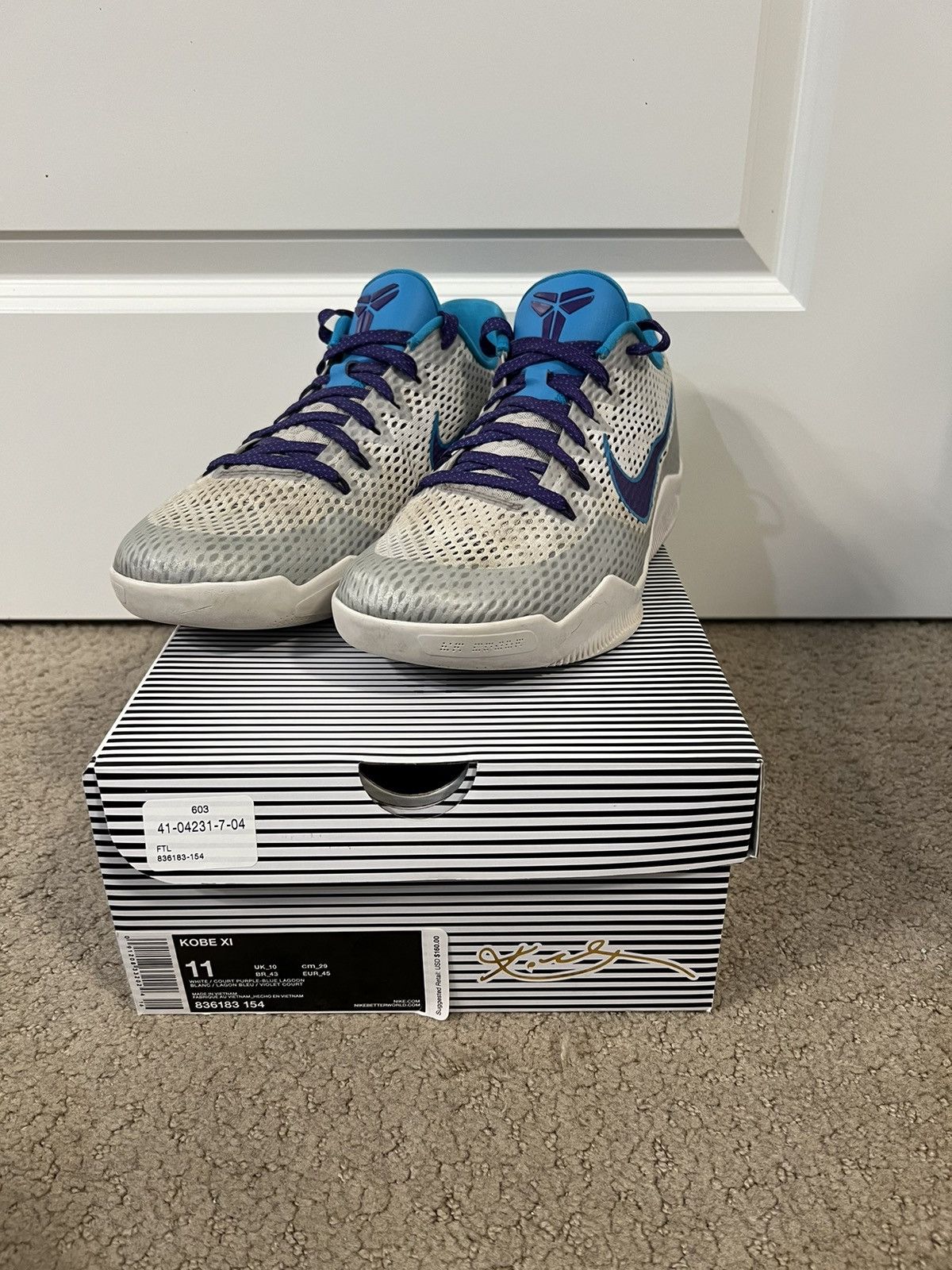 Nike *FINAL DROP* Kobe 11 Low Draft Day | Grailed