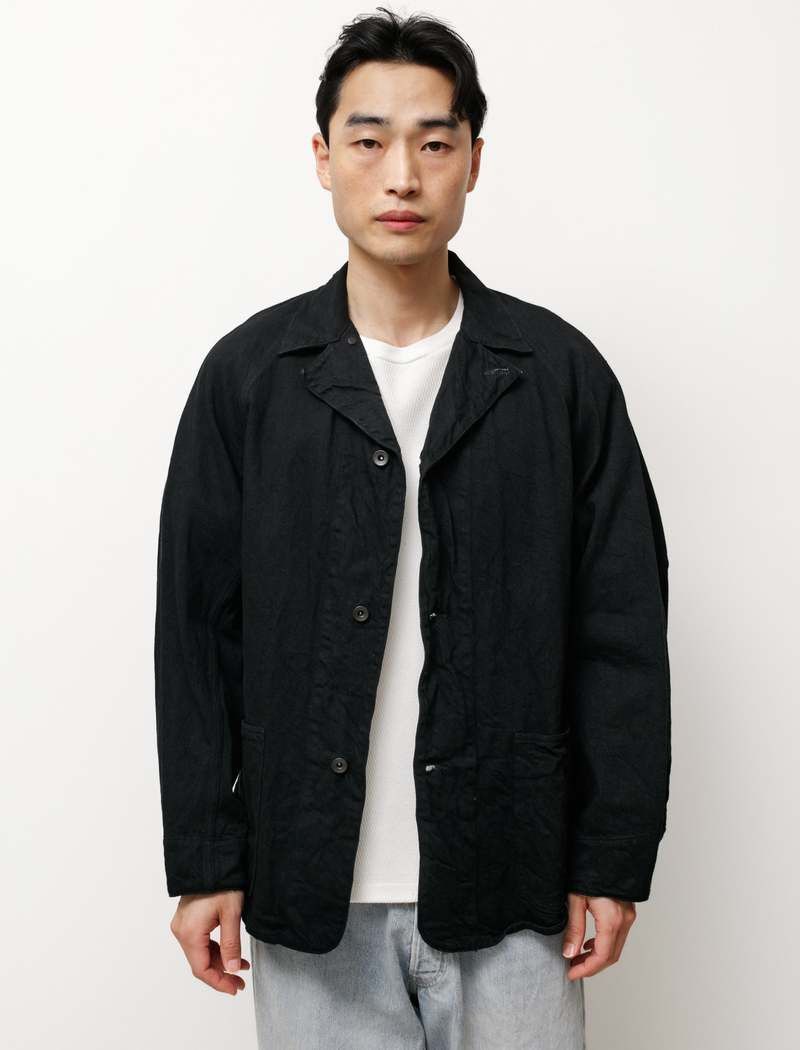 Comoli Black Denim Work Jacket | Grailed