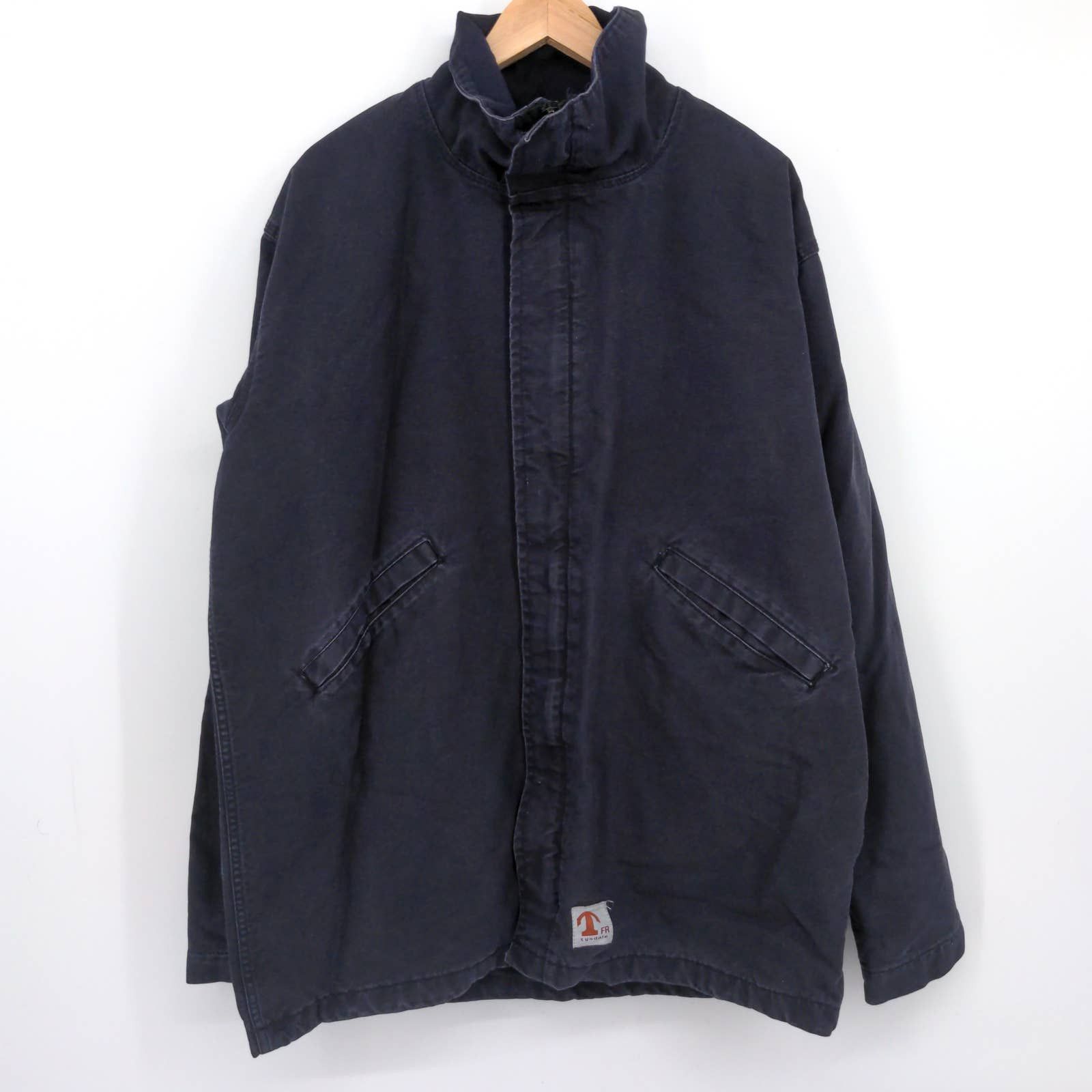 Tyndale FR Flame Resistant Work Parka Jacket Indura Navy USA