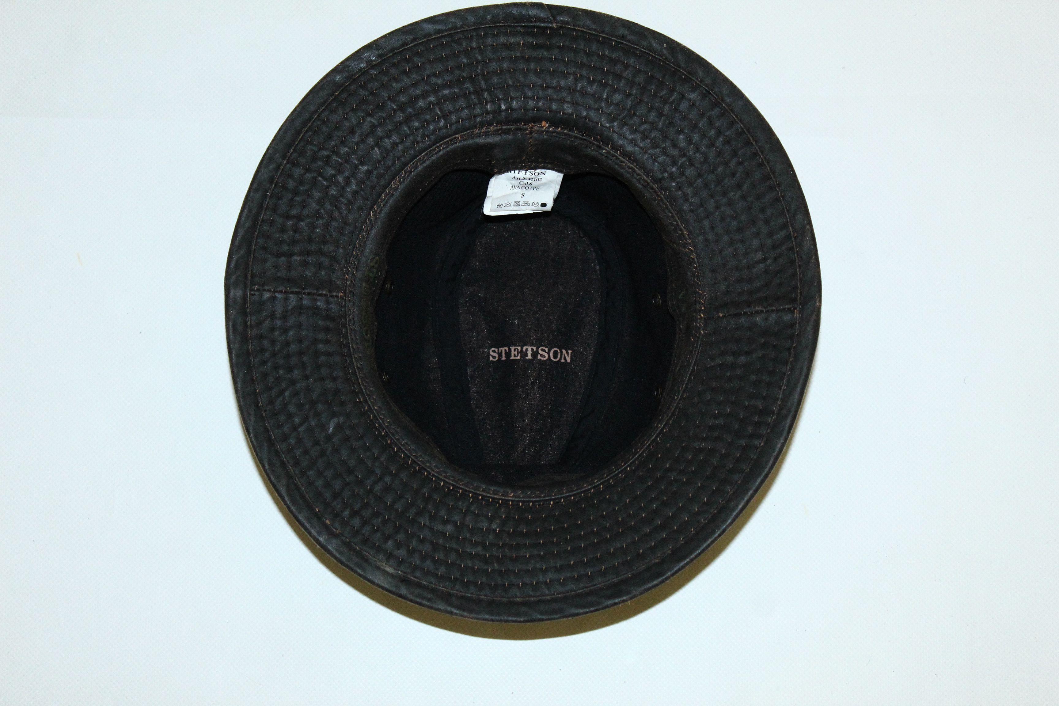 Stetson Stetson Ava Distressed Wax Cotton Hat w/t UPF 40+ Protection Size ONE SIZE - 6 Thumbnail