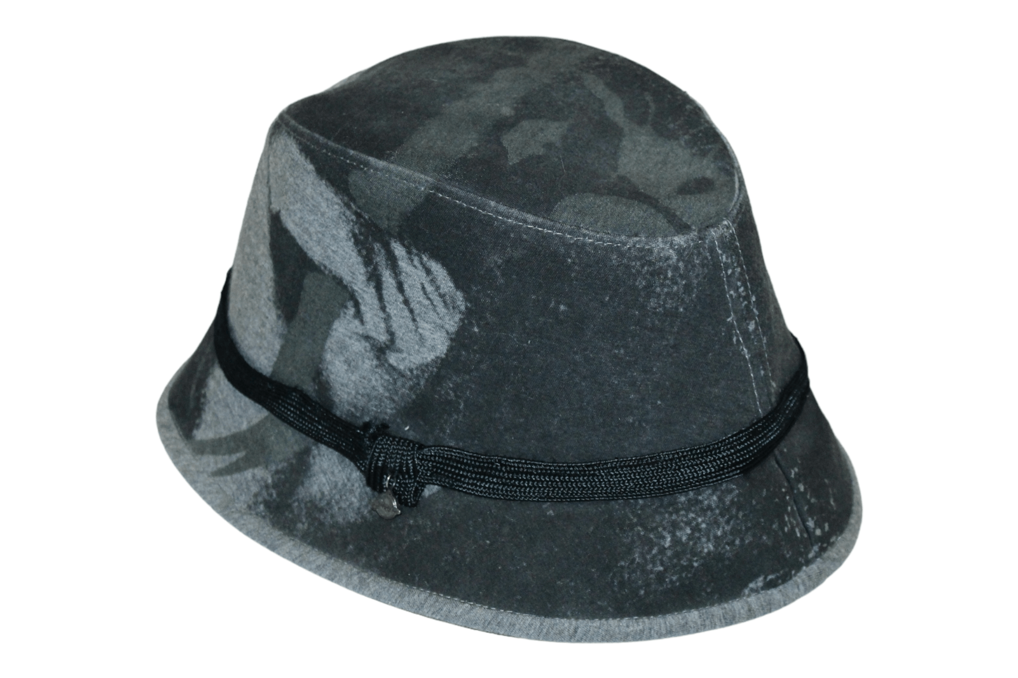 Diesel 🔥RARE VTG🔥 Diesel Abstract graphic frosted fedora Hat Size ONE SIZE - 3 Thumbnail