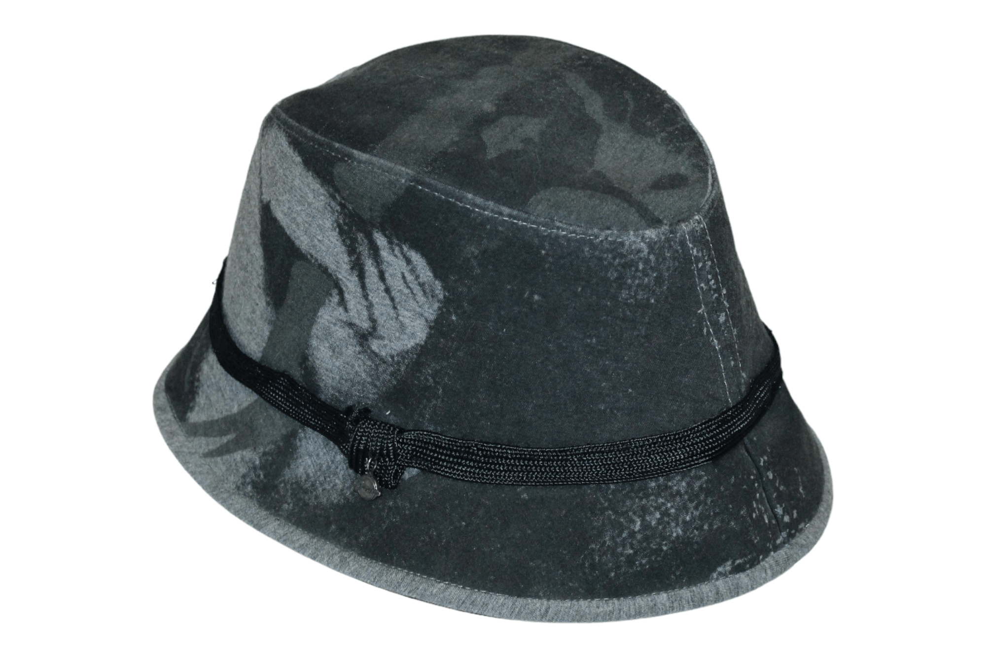 Diesel 🔥RARE VTG🔥 Diesel Abstract graphic frosted fedora Hat Size ONE SIZE - 9 Thumbnail