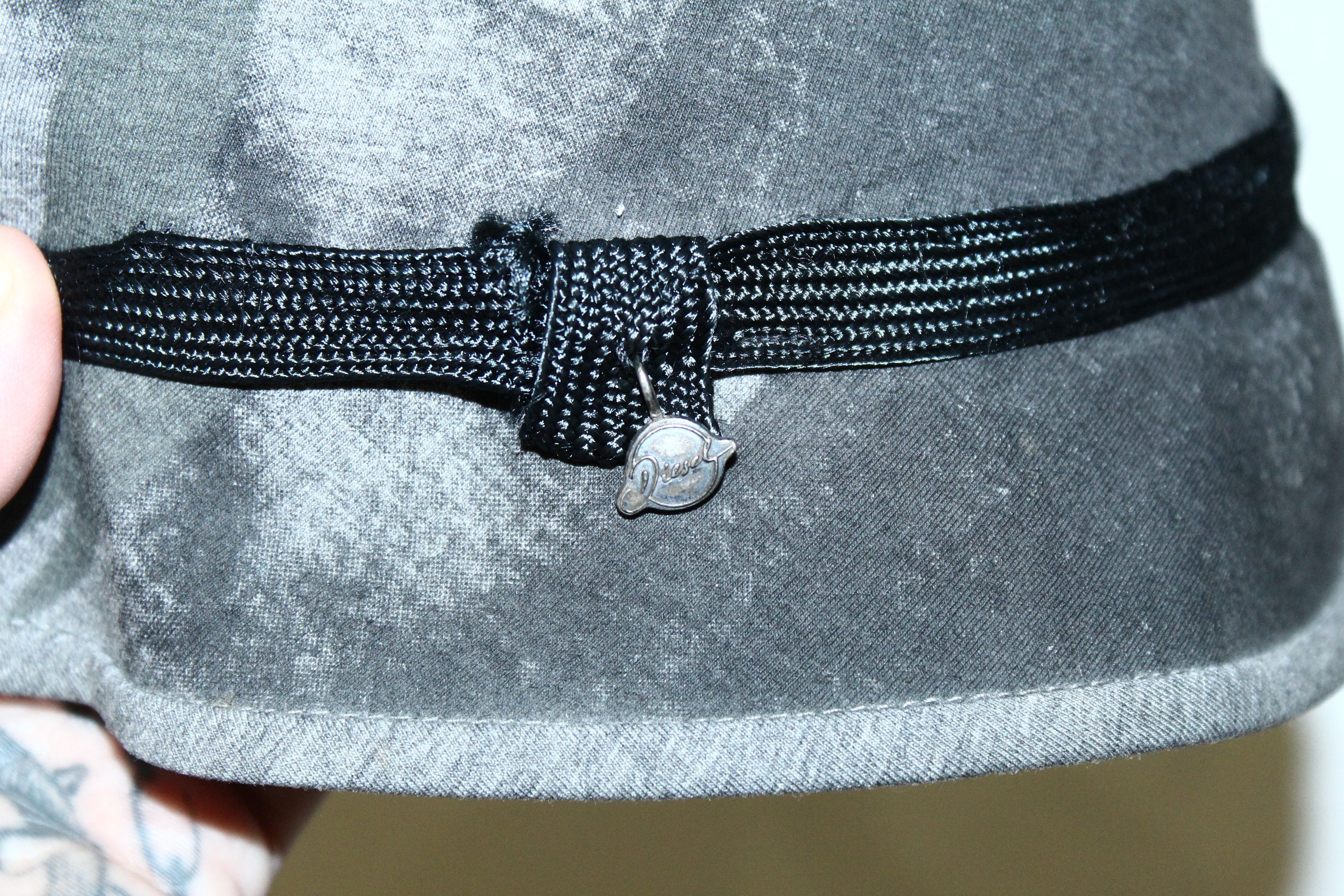 Diesel 🔥RARE VTG🔥 Diesel Abstract graphic frosted fedora Hat Size ONE SIZE - 5 Thumbnail