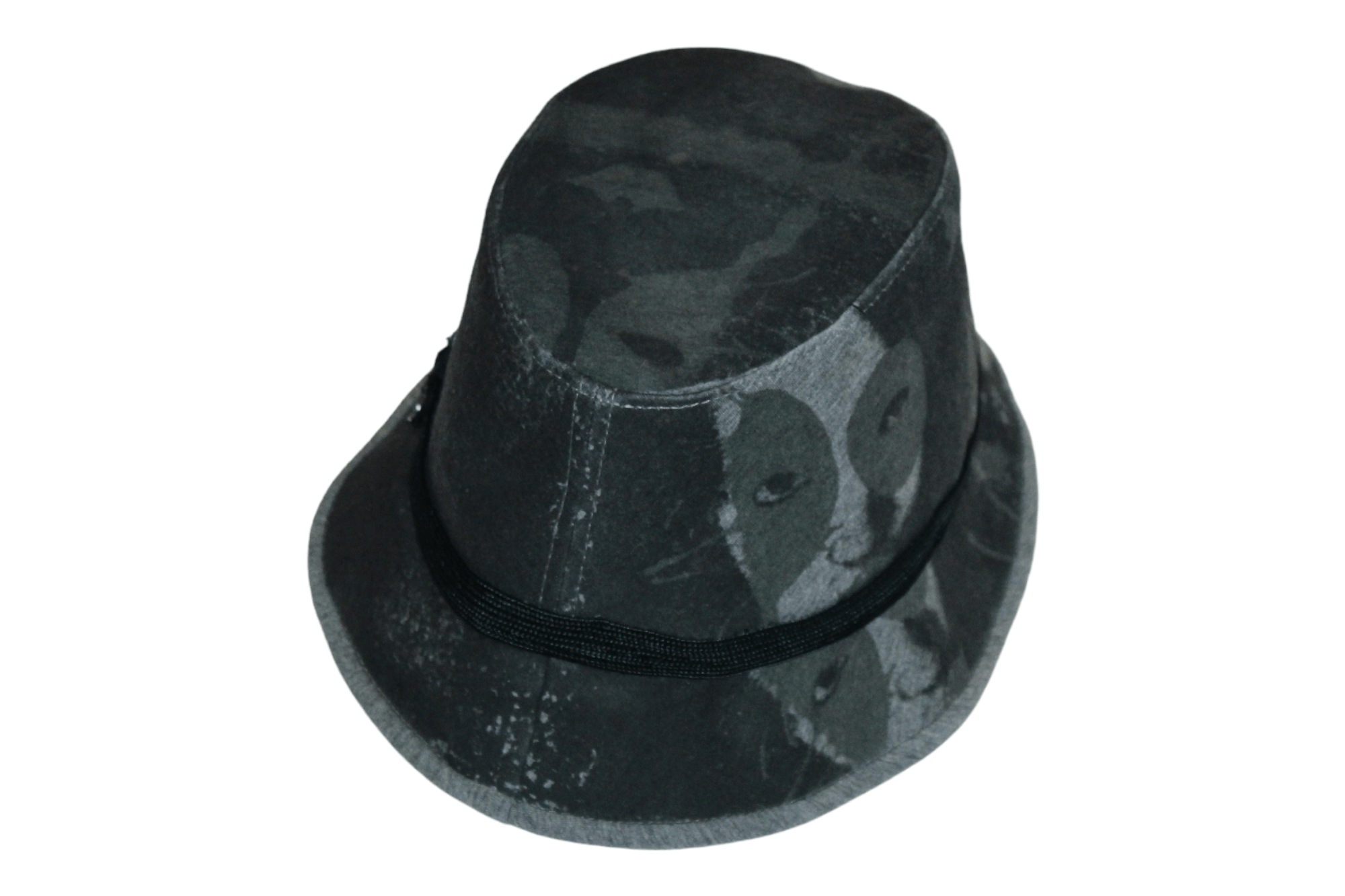 Diesel 🔥RARE VTG🔥 Diesel Abstract graphic frosted fedora Hat Size ONE SIZE - 6 Thumbnail