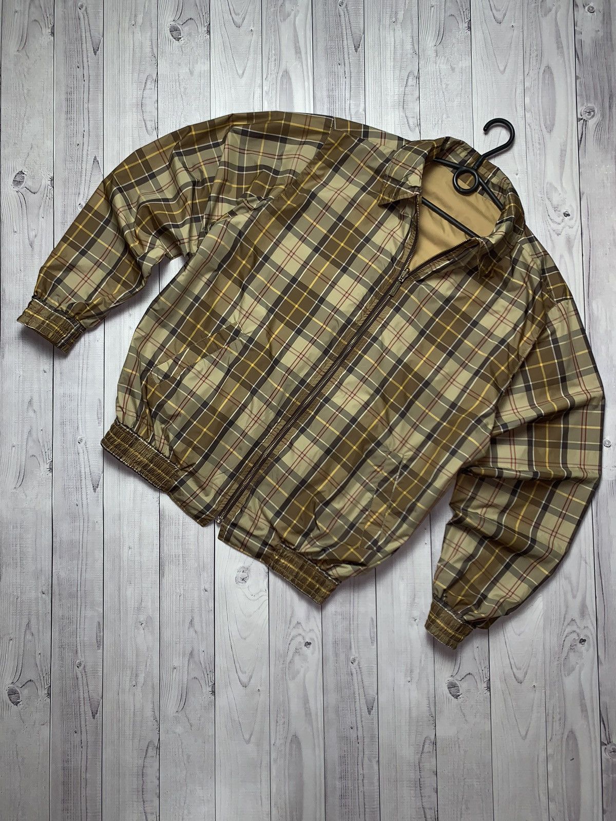 Barbour × Vintage Vintage Barbour Jacket Bomber Plaid size M Size US M / EU 48-50 / 2 - 1 Thumbnail
