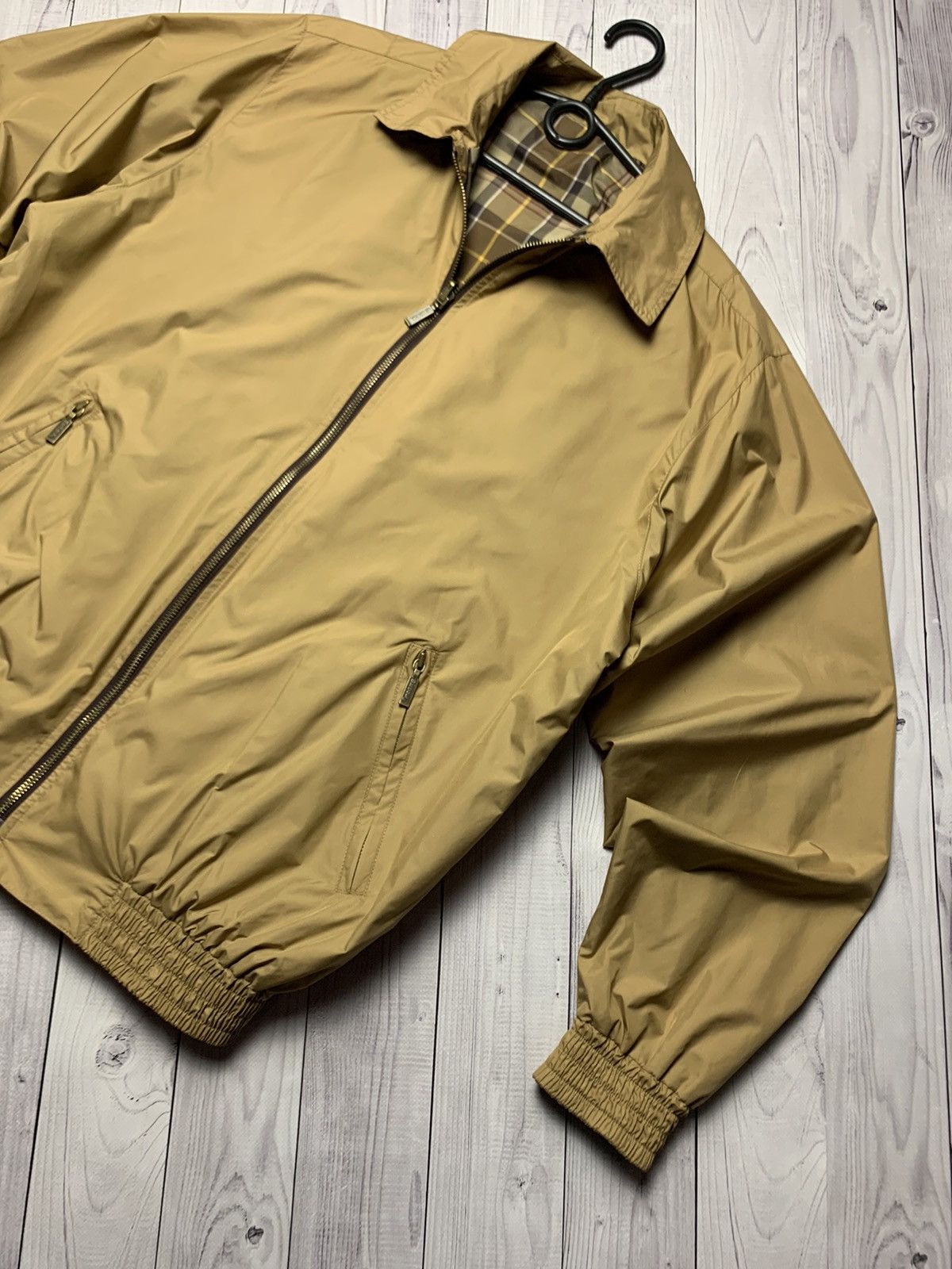 Barbour × Vintage Vintage Barbour Jacket Bomber Plaid size M Size US M / EU 48-50 / 2 - 3 Thumbnail