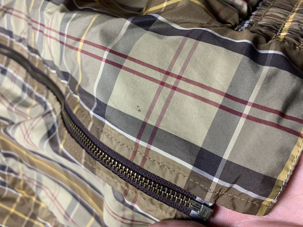 Barbour × Vintage Vintage Barbour Jacket Bomber Plaid size M Size US M / EU 48-50 / 2 - 13 Thumbnail