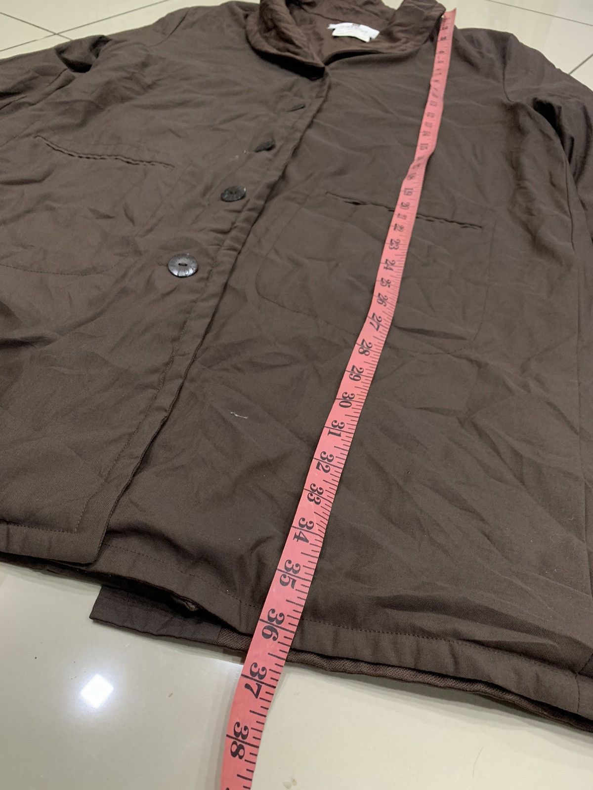 Givenchy VINTAGE GIVENCHY BOUTIQUE BROWN LONG COAT JACKET Size S / US 4 / IT 40 - 3 Thumbnail